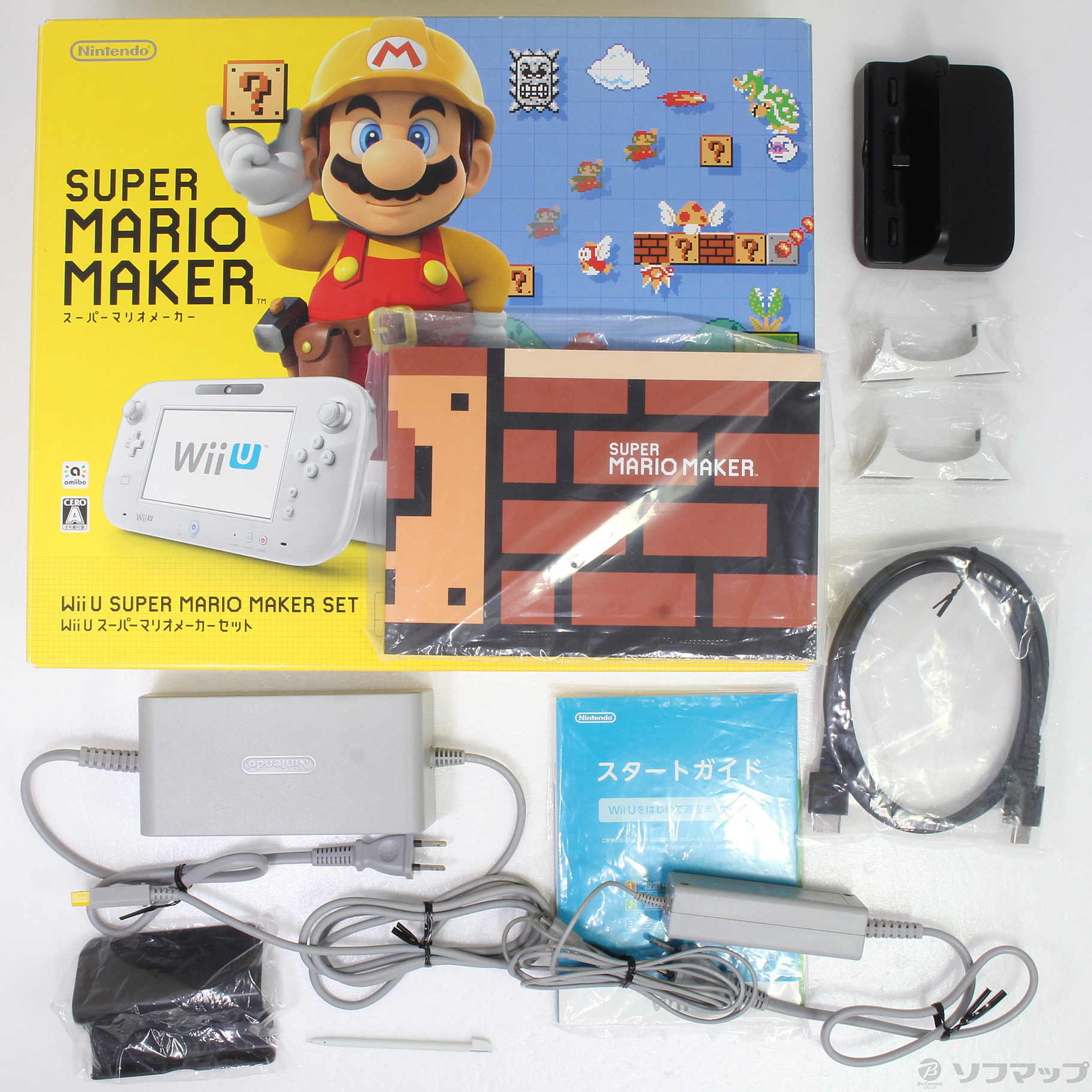 中古】Wii U スーパーマリオメーカーセット WUP-S-WAHA [2133036414546