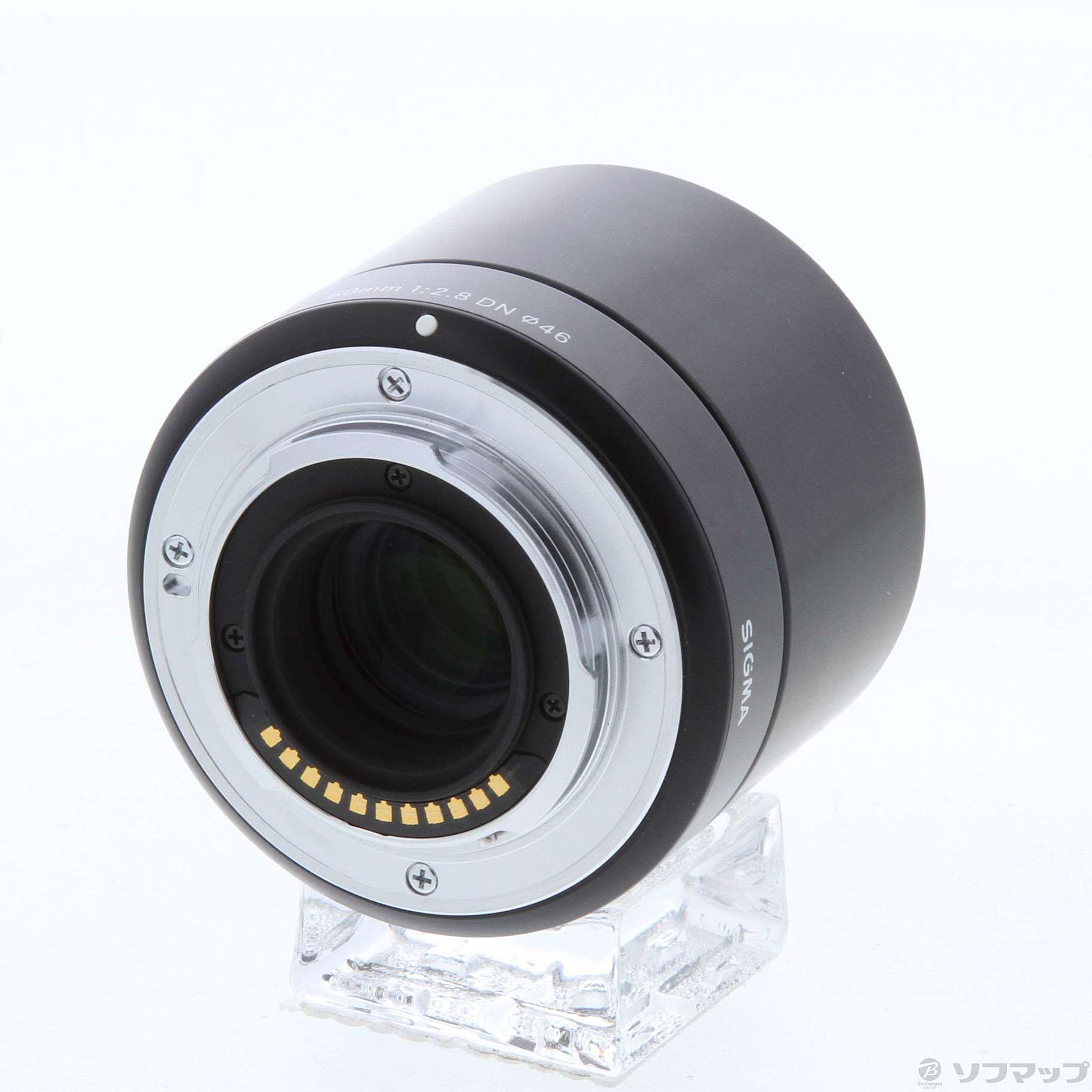 中古】SIGMA AF 60mm F2.8 DN ブラック (マイクロフォーサーズ用