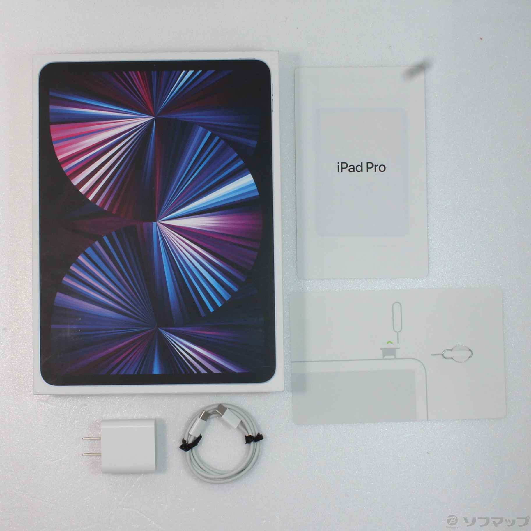 中古】iPad Pro 11インチ 第3世代 256GB シルバー MHW83J／A au