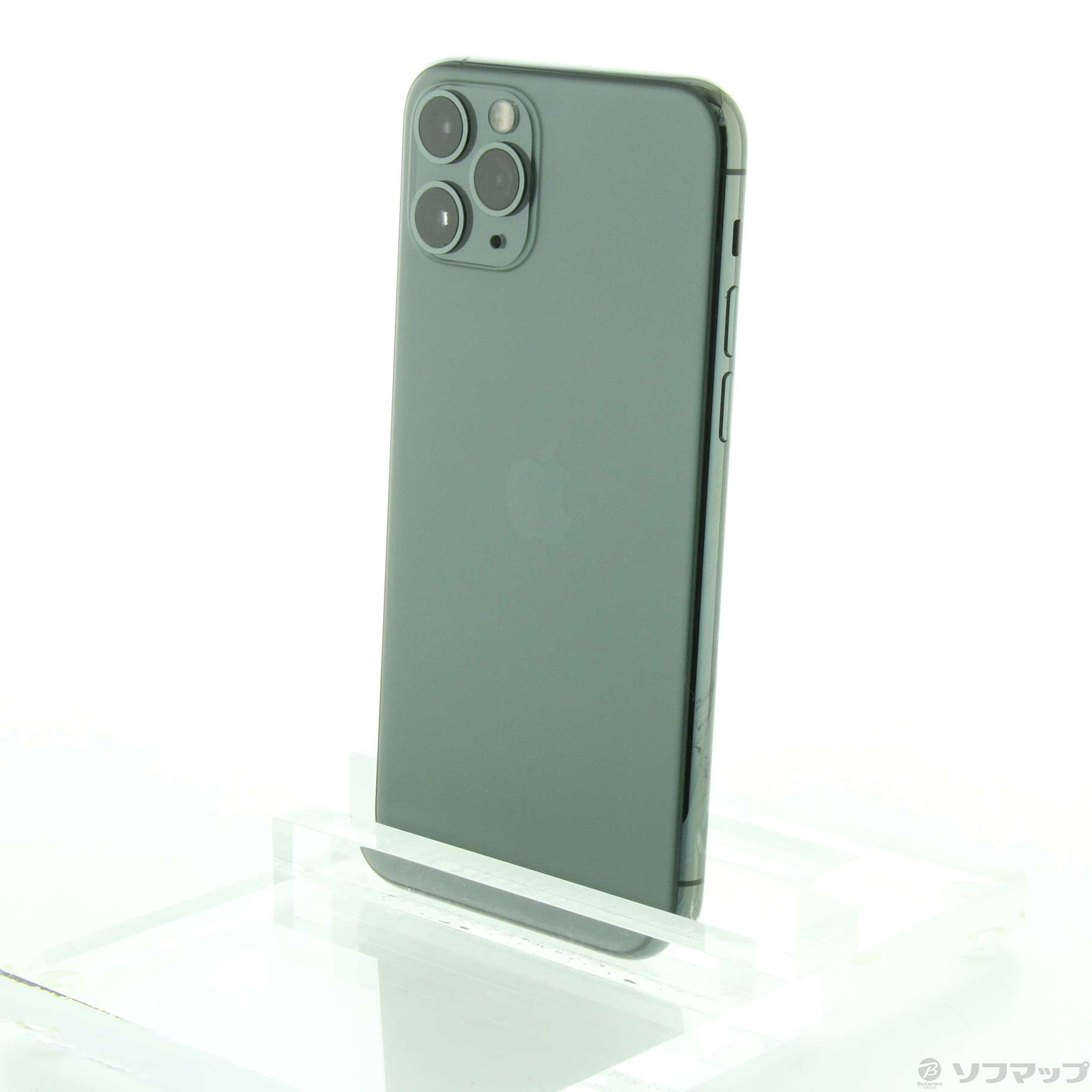 中古】iPhone11 Pro 64GB ミッドナイトグリーン MWC62J／A SoftBank [2133036444413] -  リコレ！|ビックカメラグループ ソフマップの中古通販サイト