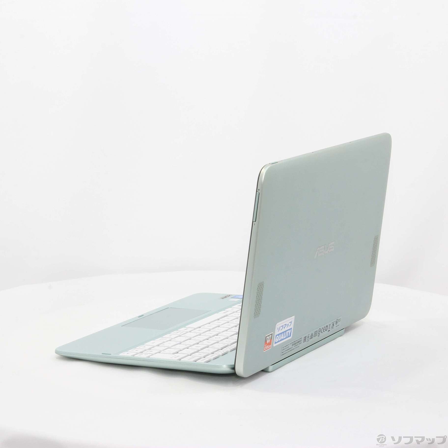 中古】TransBook T101HA T101HA-GR031T ミントグリーン 〔Windows 10 