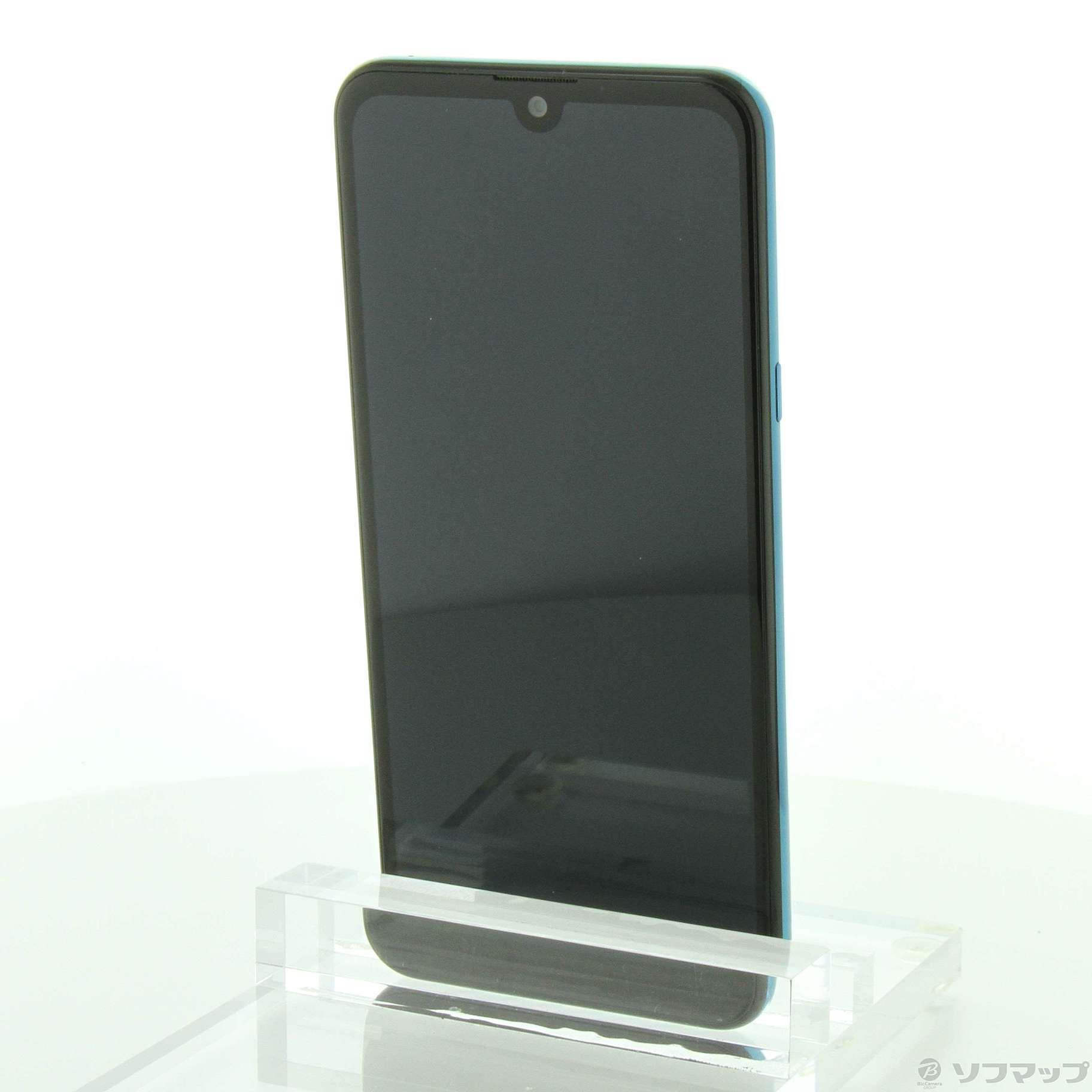 【中古】LG K50 32GB スペースブルー SBLGK50 SoftBank
