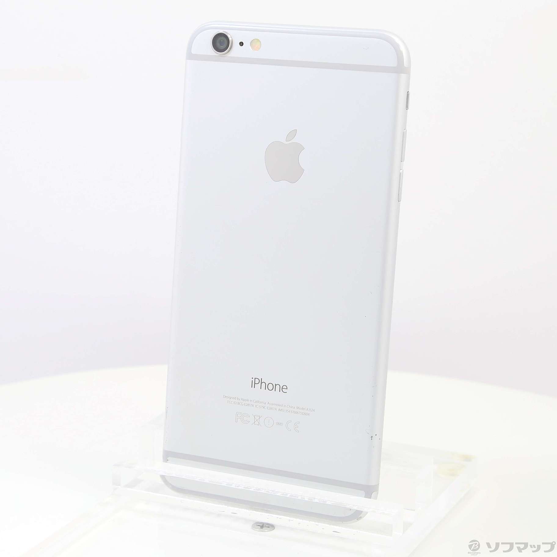 中古】iPhone6 Plus 64GB シルバー MGAJ2J／A SIMフリー ...
