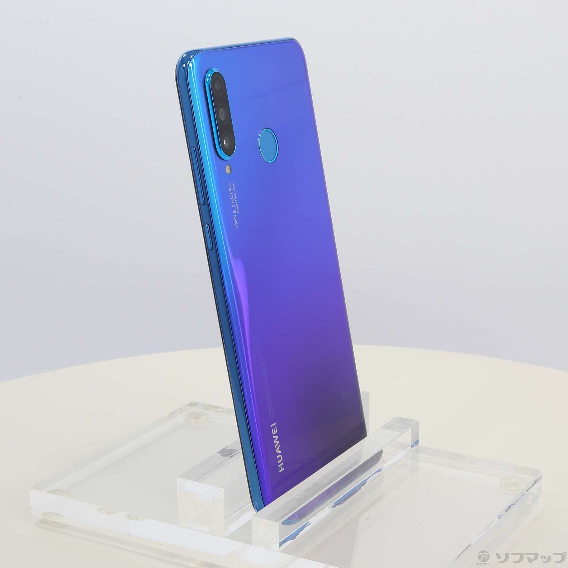Huawei P30 Lite SIMフリー スマホ 新品 未使用 ブルー約159gカメラ