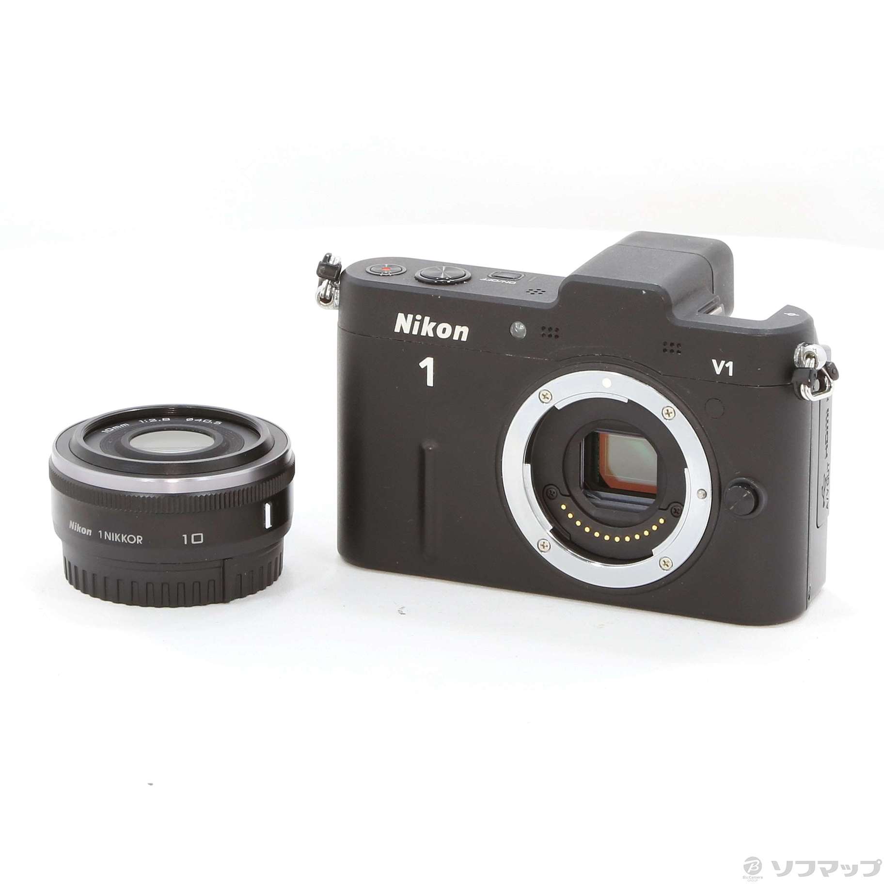 新品　Nikon　一眼 1 V1 薄型レンズキット ブラック