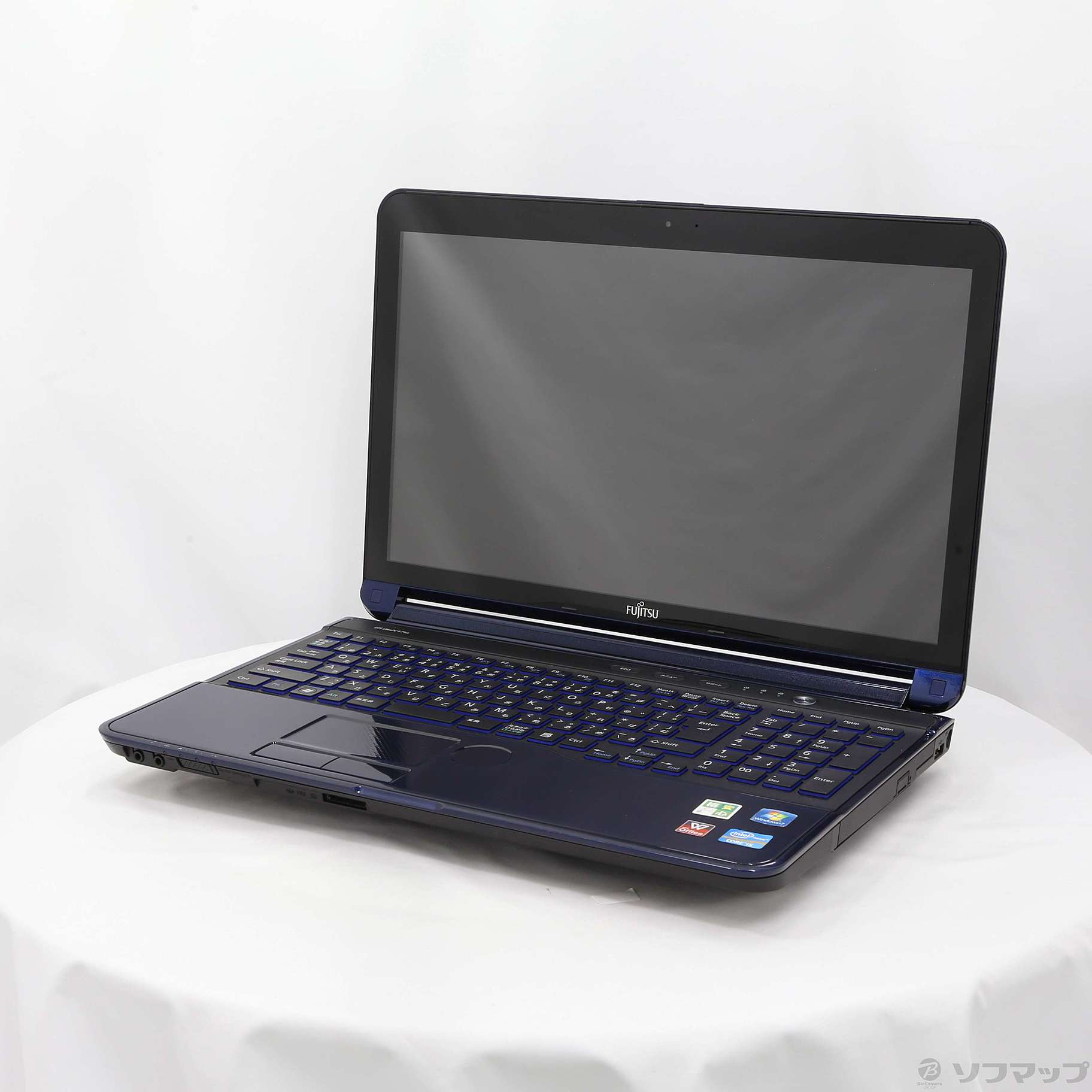 富士通 LIFEBOOK AH56/E ナイトブルー - ノートPC