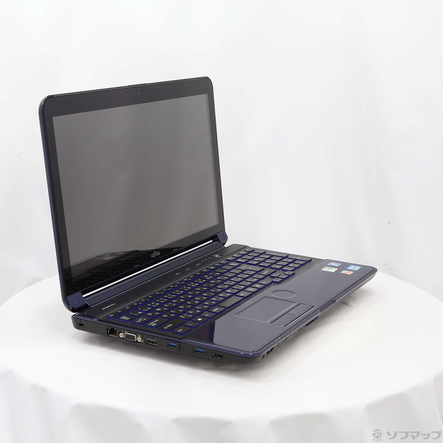 富士通 LIFEBOOK AH56/E ナイトブルー - ノートPC