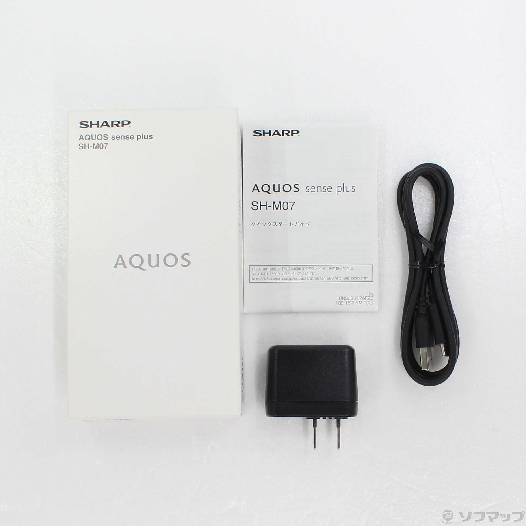 AQUOS sense plus 32GB ホワイト SH-M07 SIMフリー ◇04/30(土)値下げ！