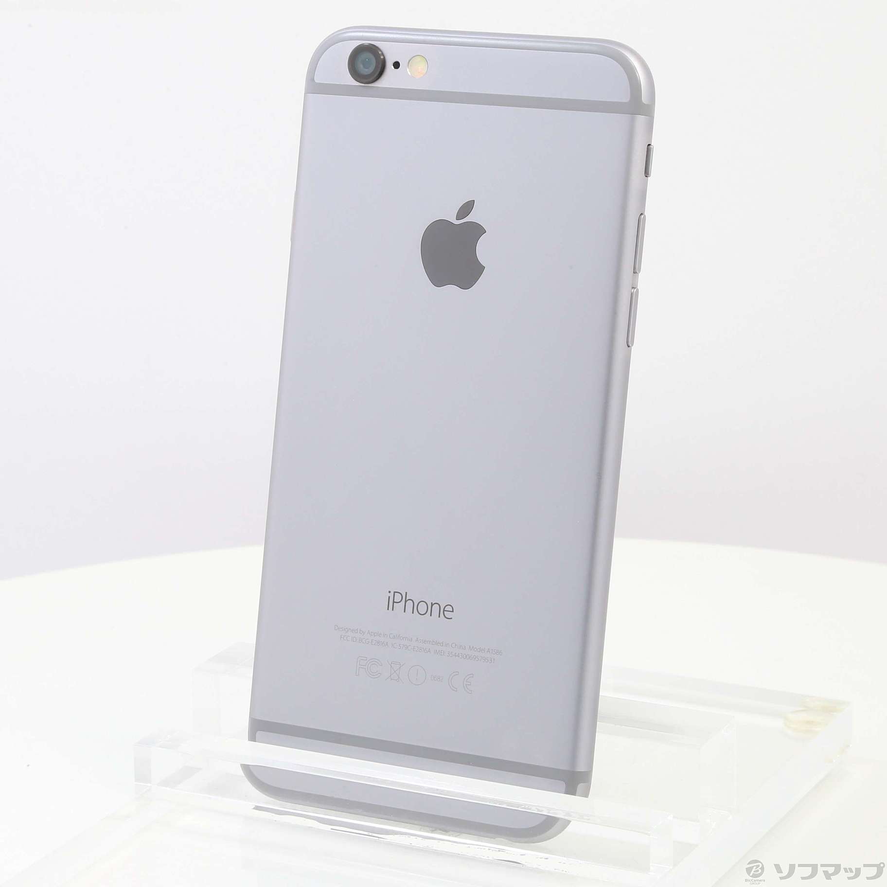 【・美品】 iPhone6 16GB スペースグレイ ソフトバンク