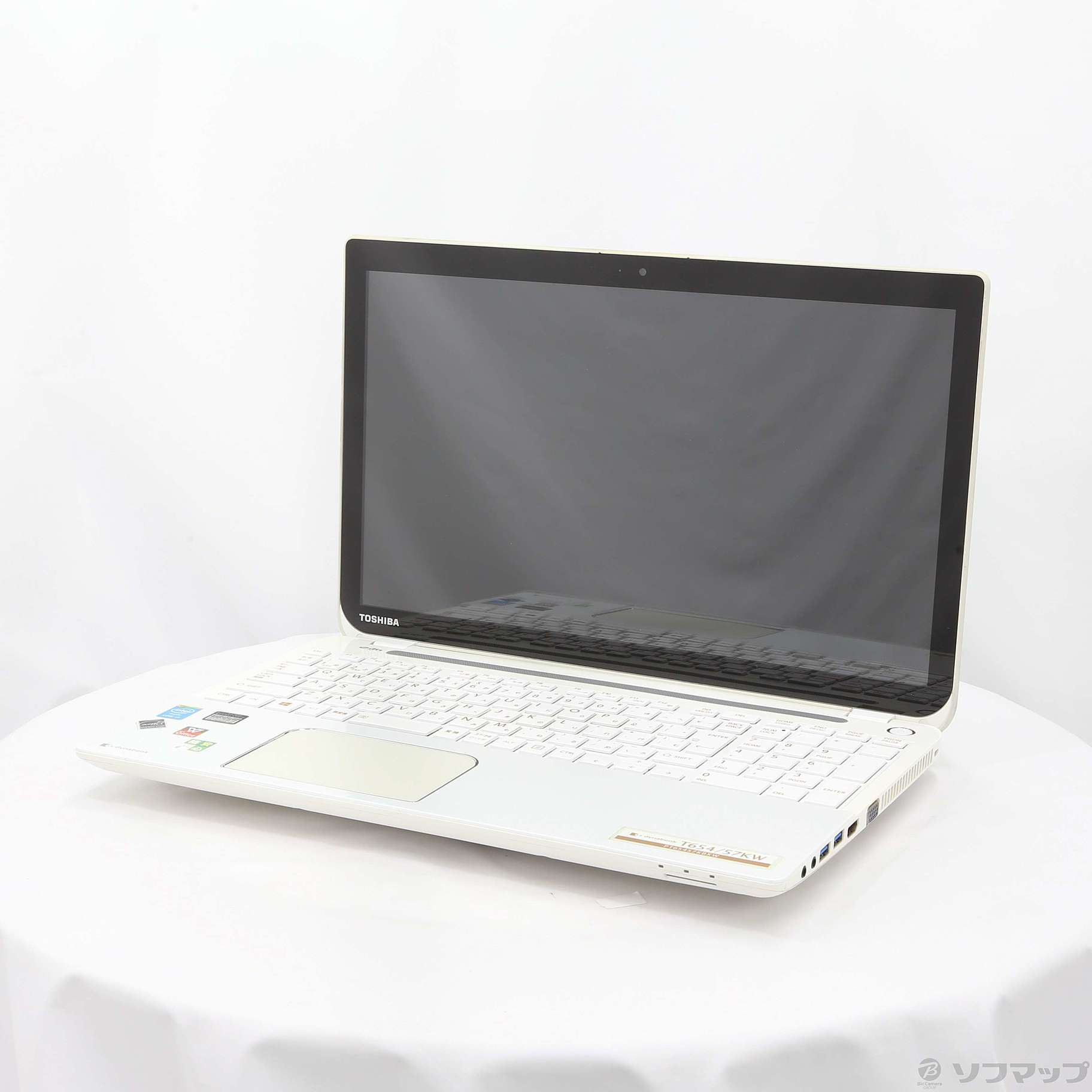 中古】格安安心パソコン dynabook T654／57KW PT65457KBXW リュクス