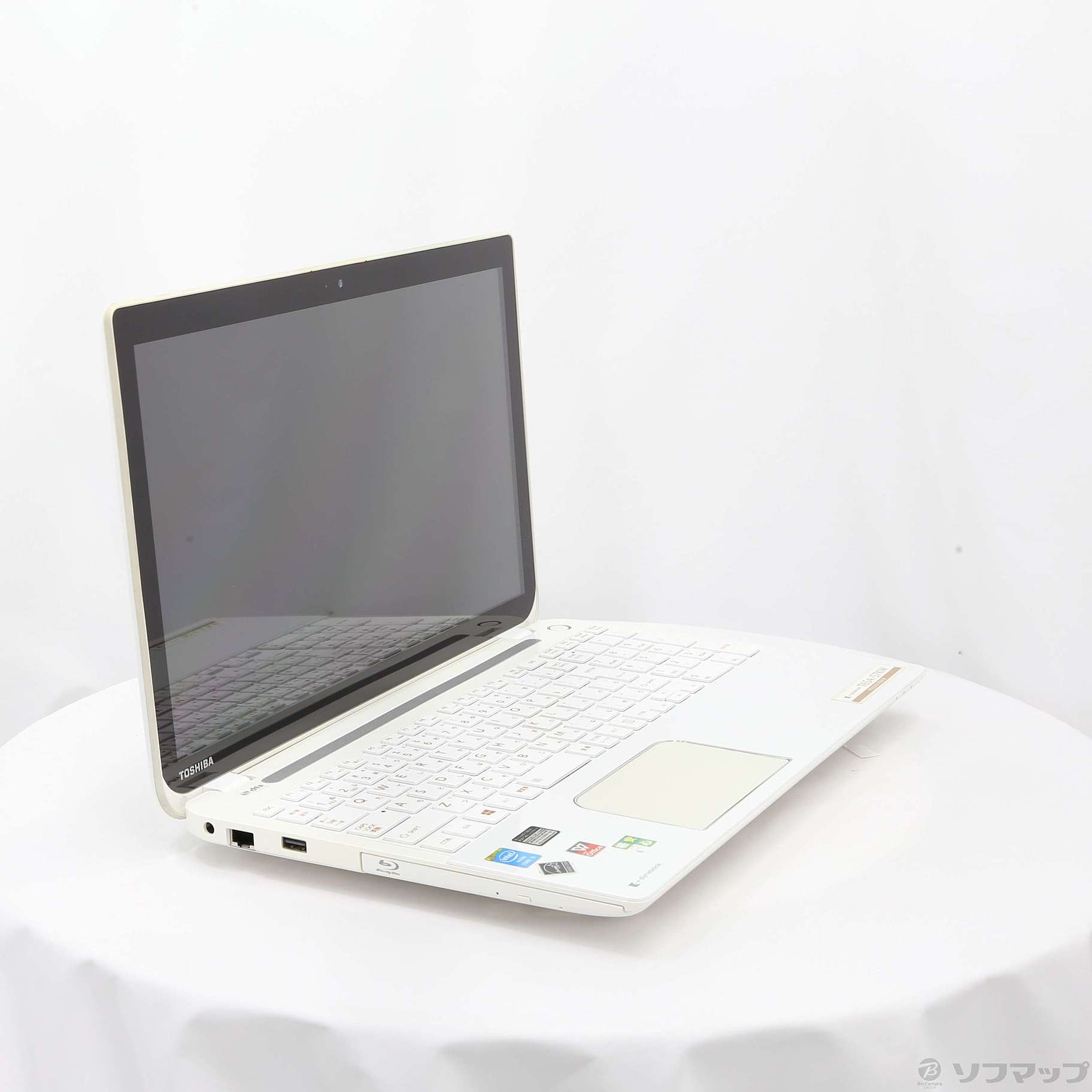 中古】格安安心パソコン dynabook T654／57KW PT65457KBXW リュクス