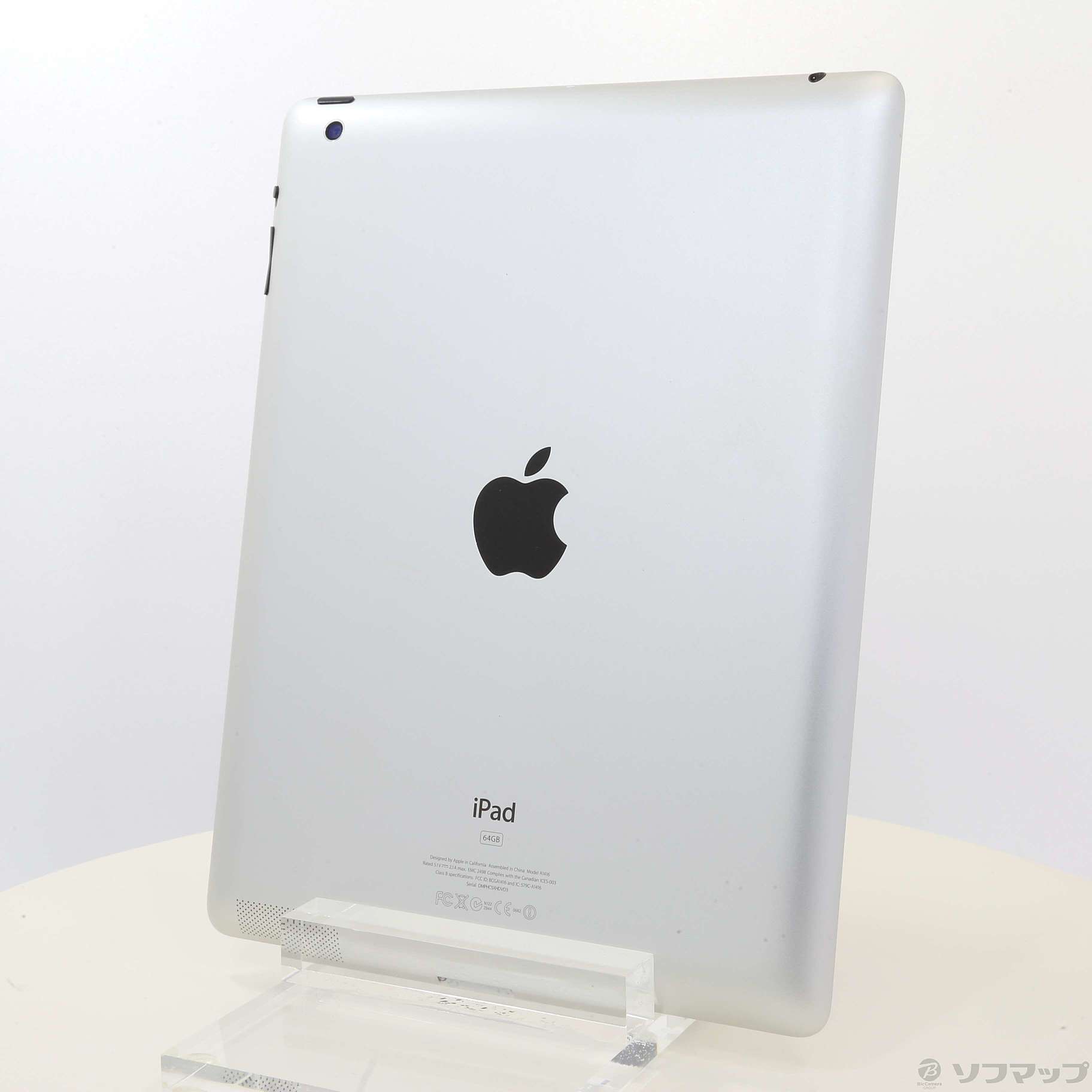 iPad 第3世代 64GB ホワイト MD330J/A Wi-Fi