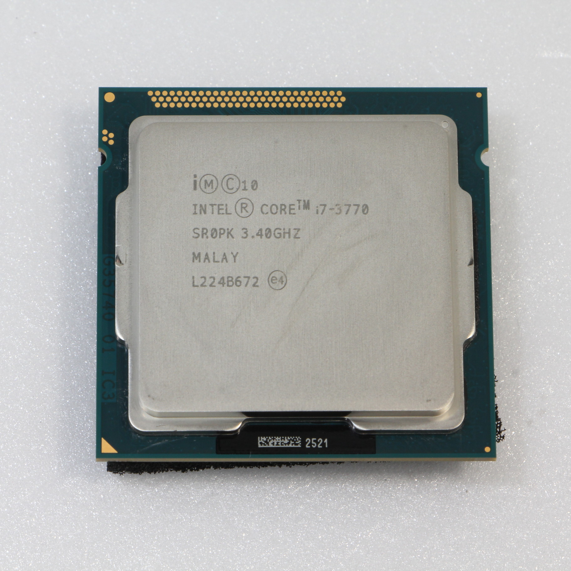 Core i7 3770　3.4GHz LGA1155　SR0PK