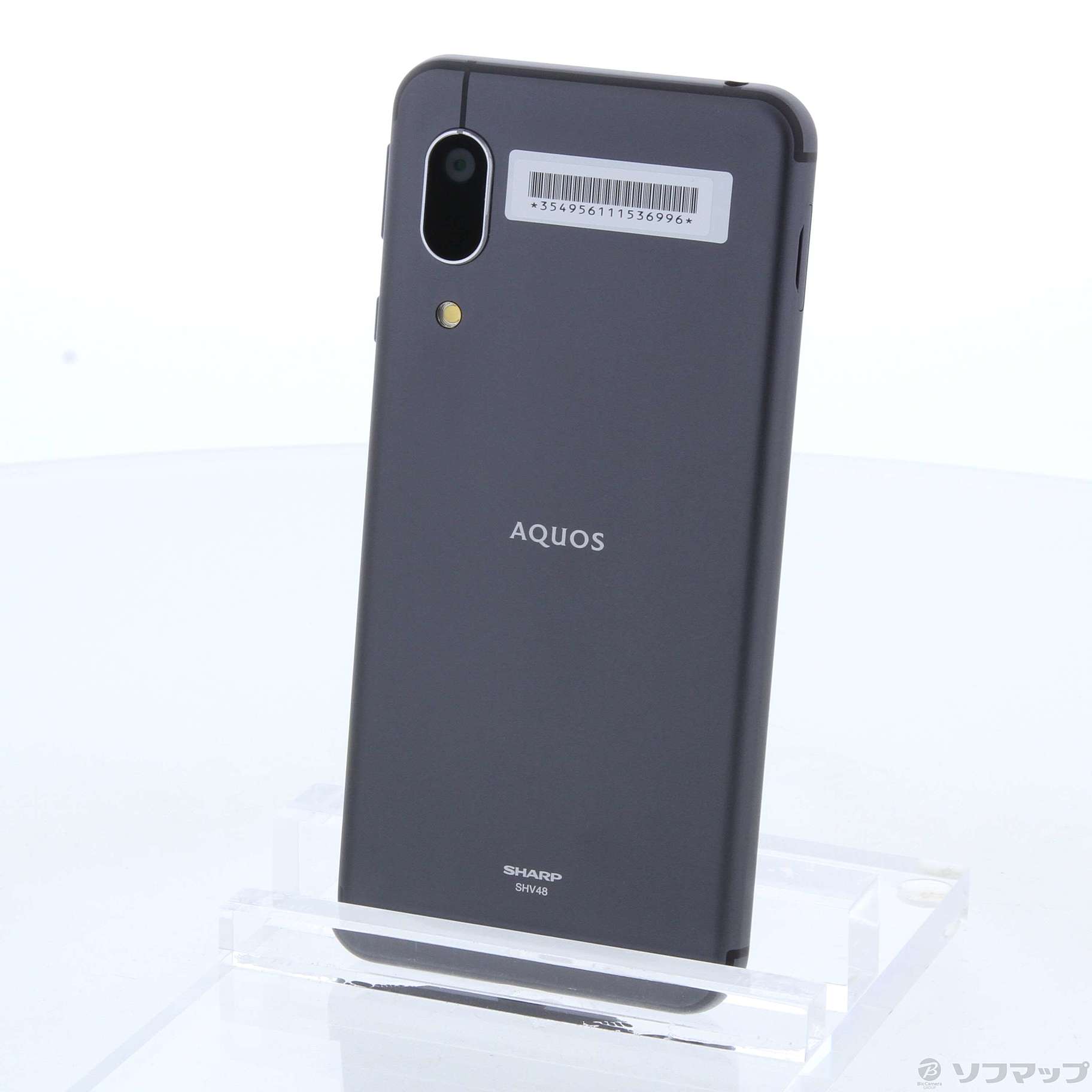 中古 Aquos Sense3 Basic 32gb ブラック Shv48sku Uq Mobileロック解除simフリー リコレ ソフマップの中古通販サイト