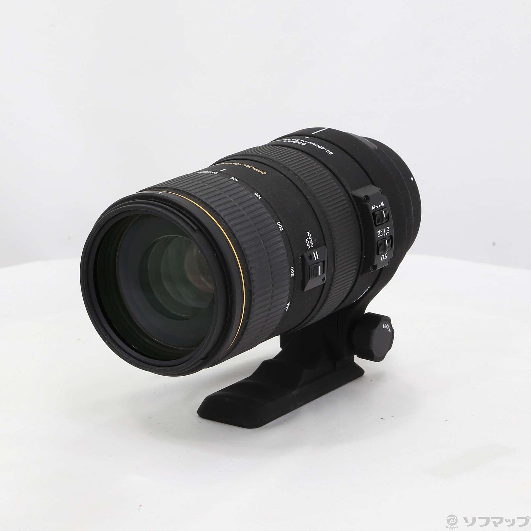 中古】SIGMA APO 80-400mm F4.5-5.6 EX DG OS キヤノン用