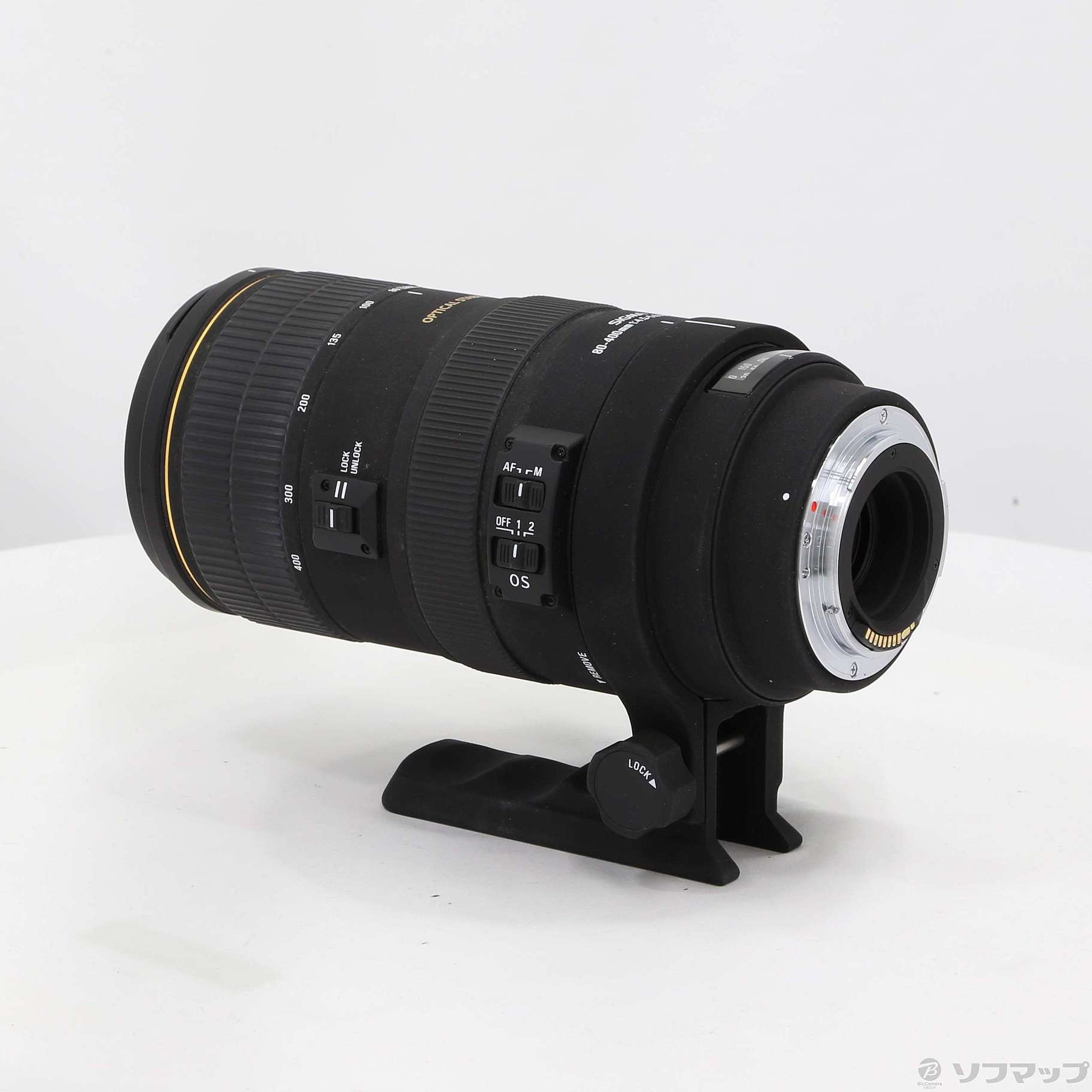 中古】SIGMA APO 80-400mm F4.5-5.6 EX DG OS キヤノン用