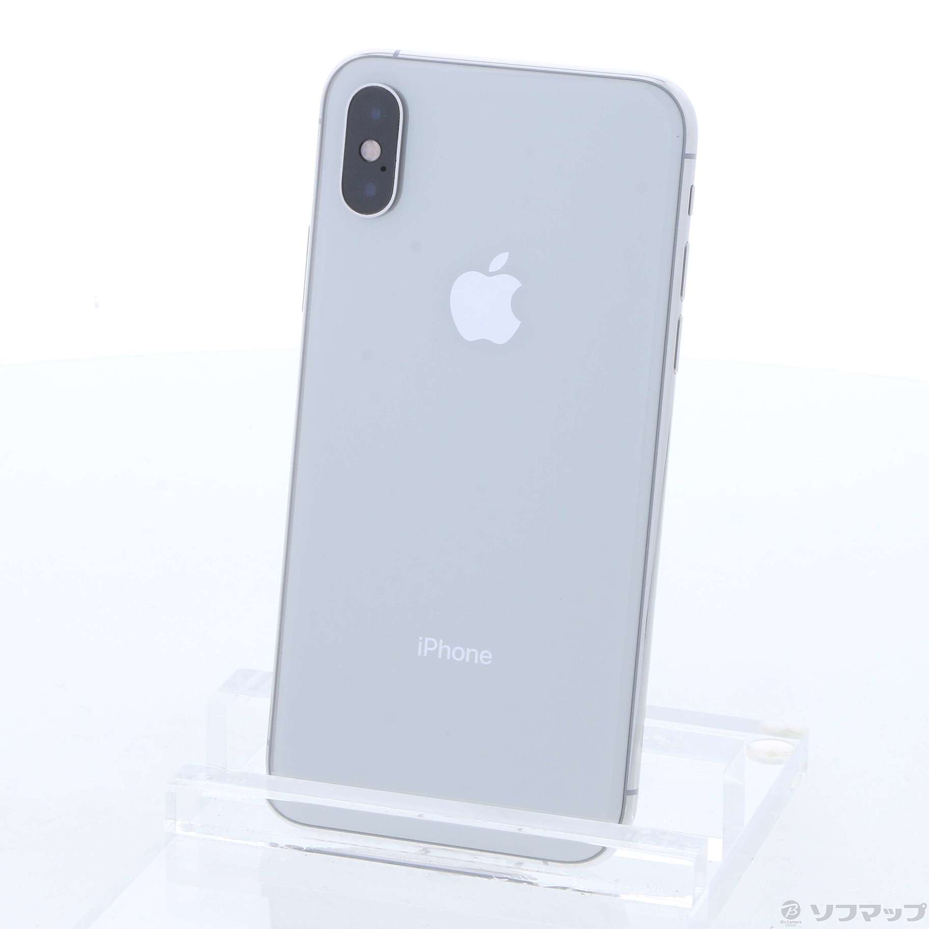 中古】iPhoneXS 256GB シルバー MTE12J／A SoftBank [2133036589916