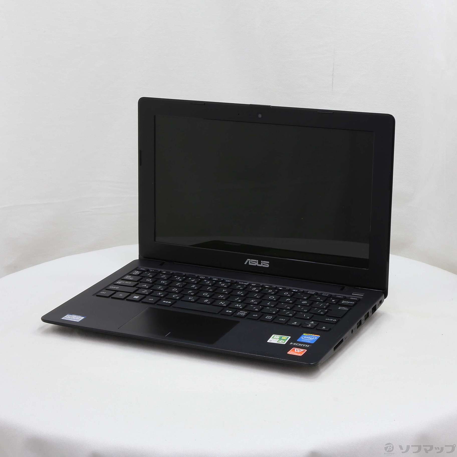 中古】格安安心パソコン X200MA X200MA-B-BLACK ブラック