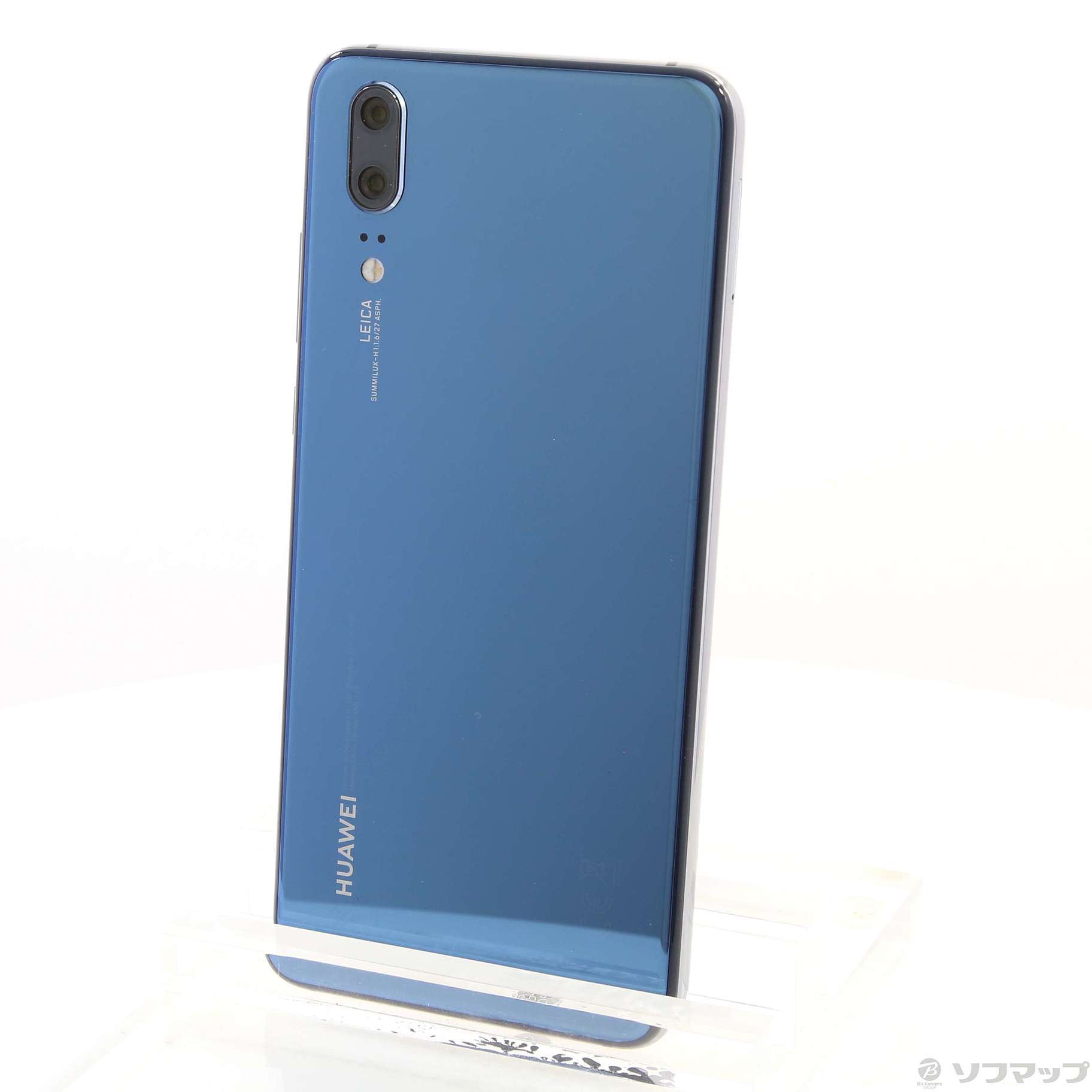 中古】HUAWEI P20 128GB ミッドナイトブルー EML-L29 SIMフリー ◇05