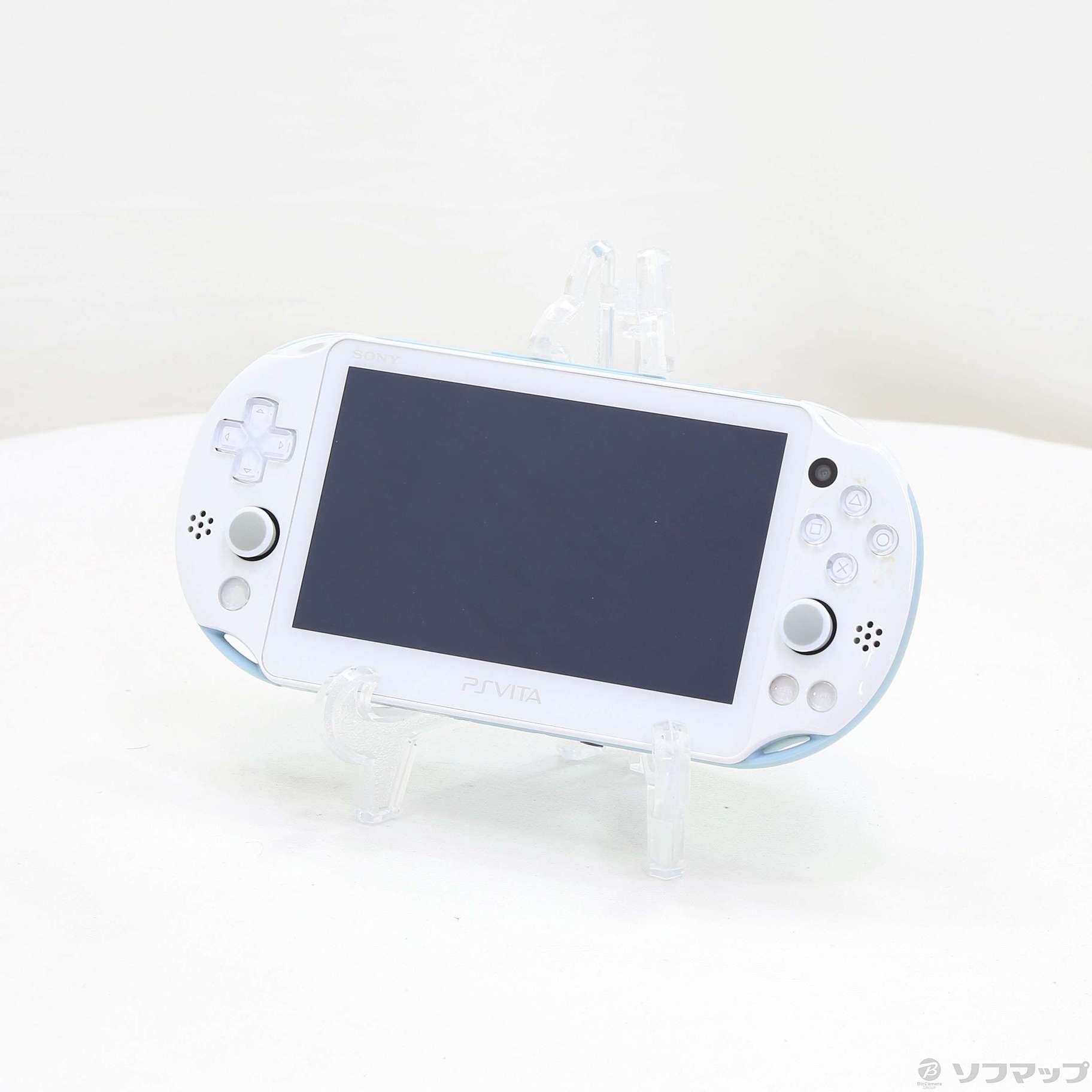 中古】PlayStation Vita Wi-Fiモデル ライトブルー／ホワイト PCH ...