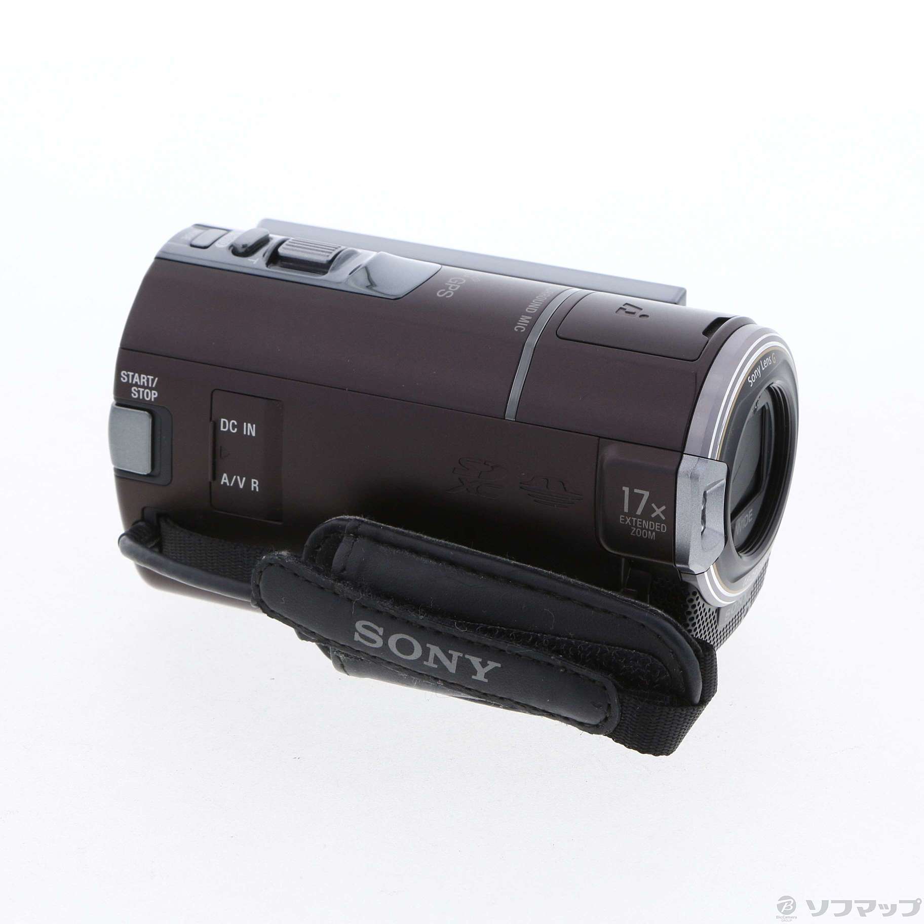 中古】HDR-PJ40V T (64GB／プロジェクター内蔵／ボルドーブラウン