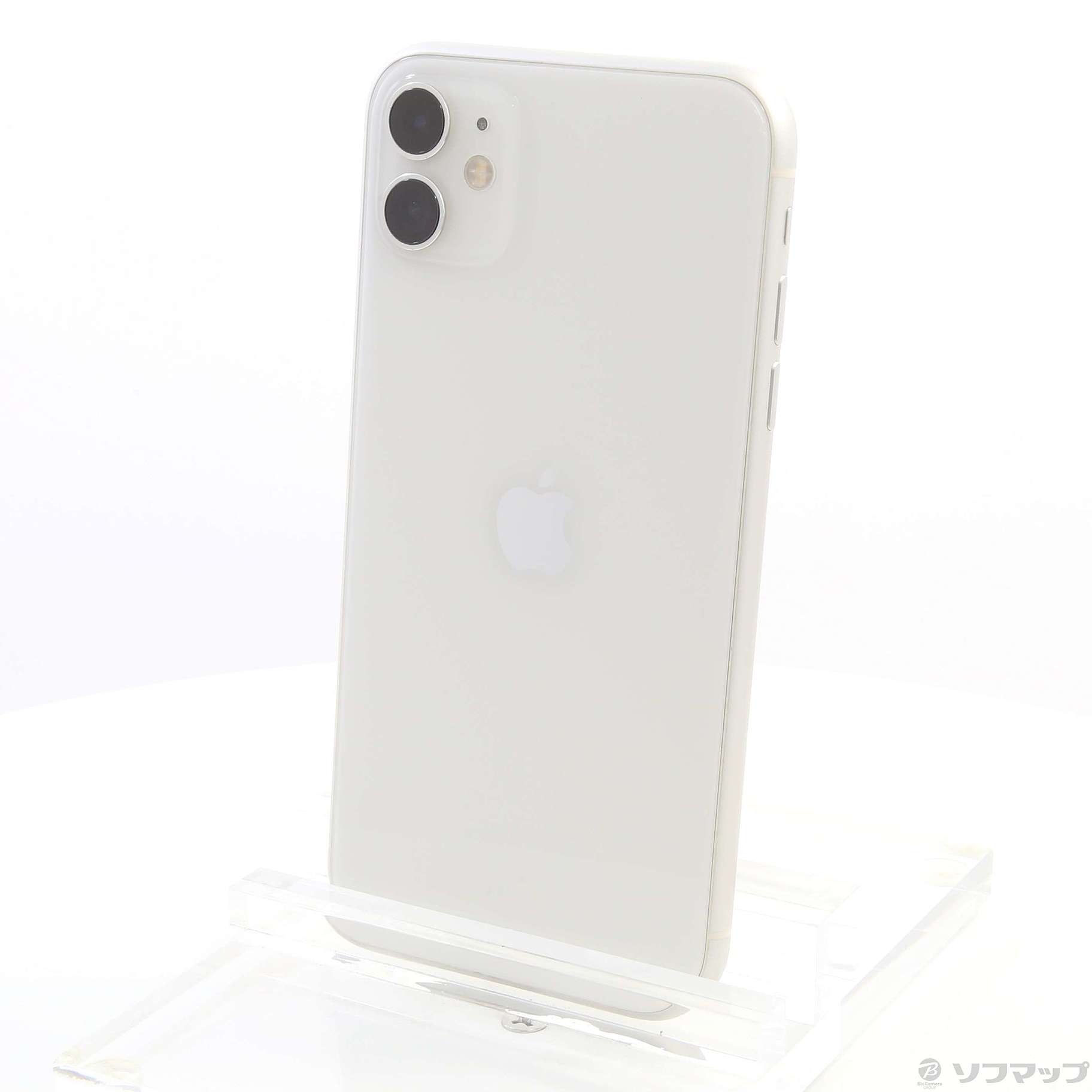 中古】iPhone11 256GB ホワイト MWM82J／A SoftBank [2133036609942