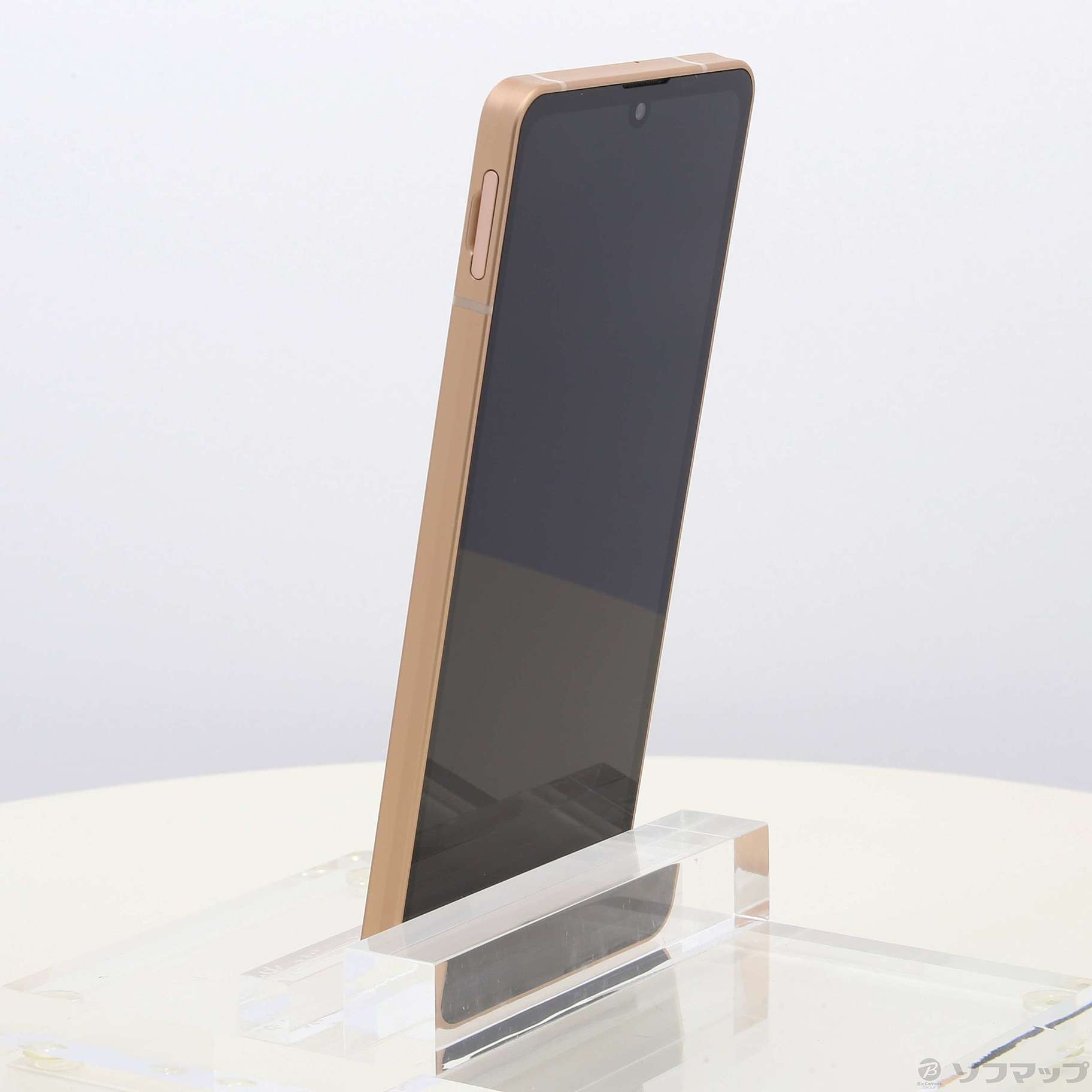 中古】AQUOS sense6 64GB ライトカッパー SHG05 SIMフリー