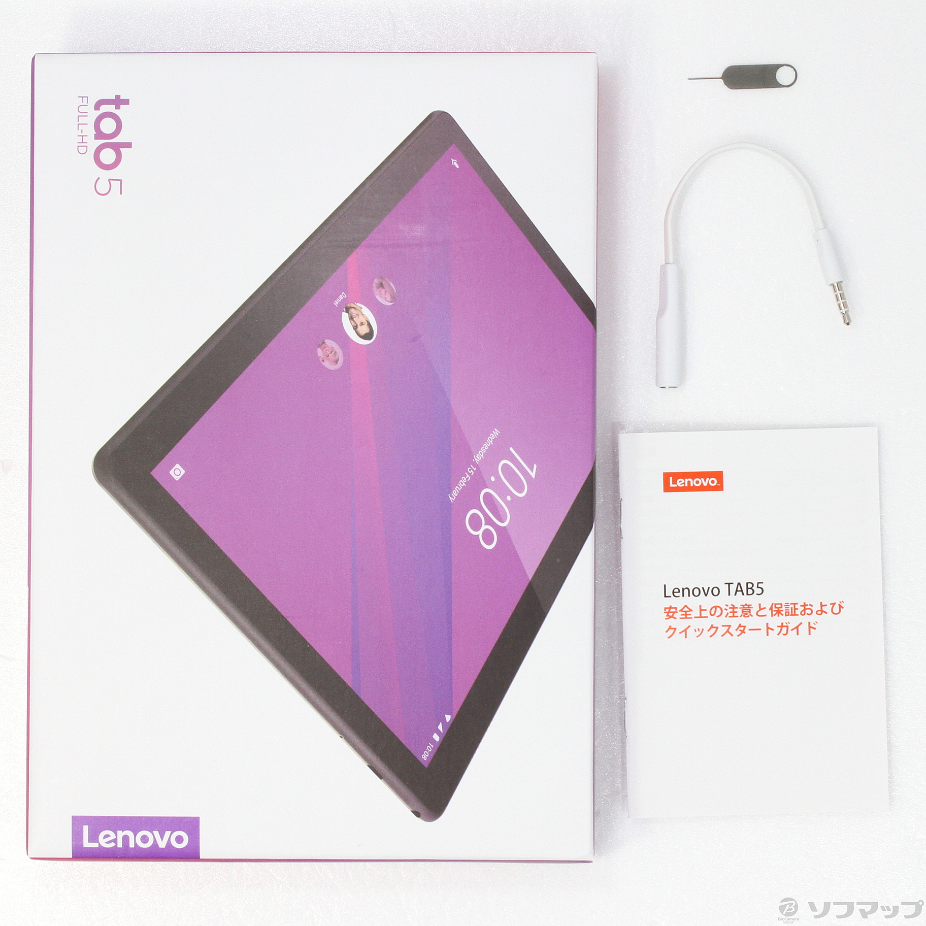 中古】Lenovo TAB5 32GB ホワイト 801LV SoftBank [2133036626567