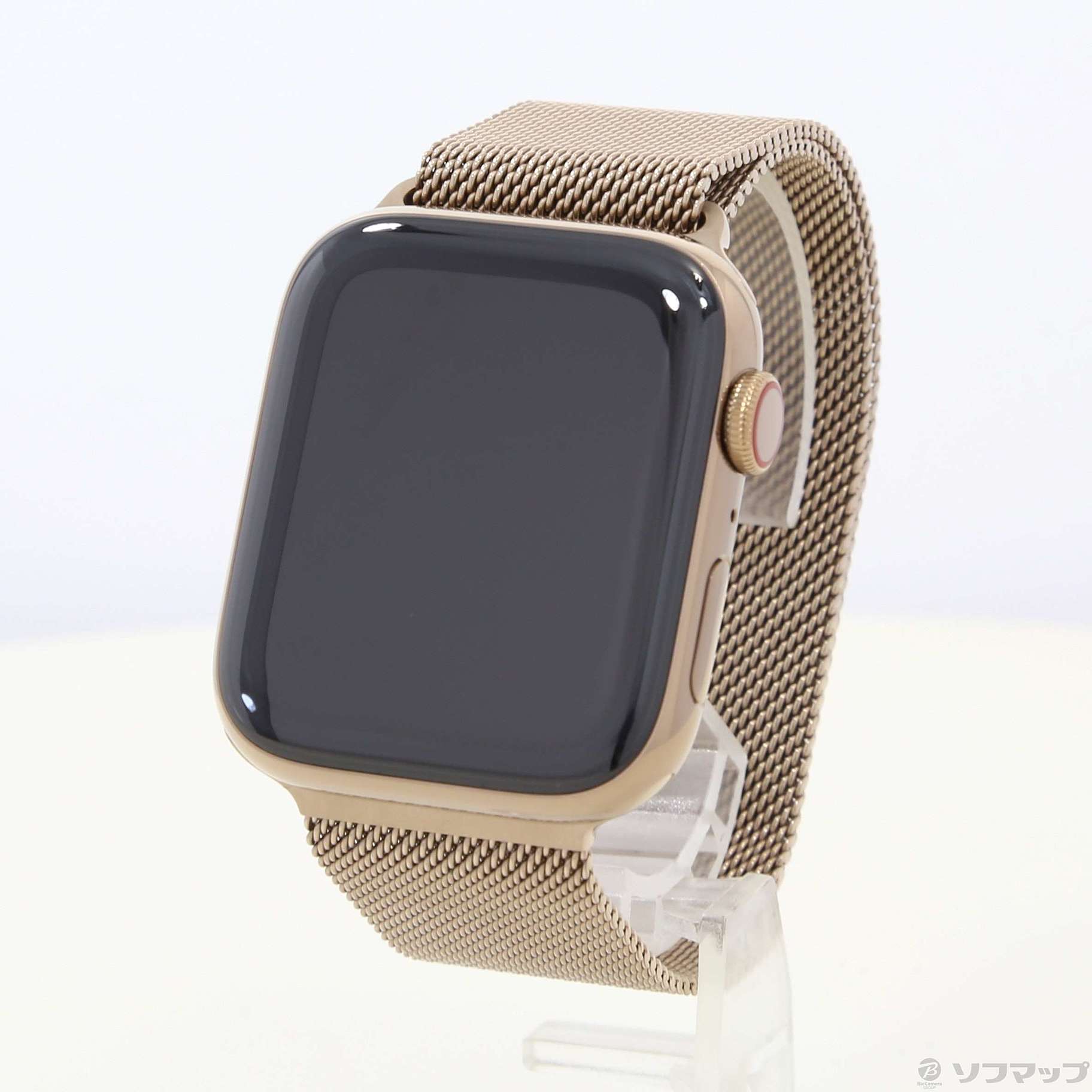 〔展示品〕 Apple Watch Series 4 GPS + Cellular 44mm ゴールドステンレススチールケース ゴールドミラネーゼループ