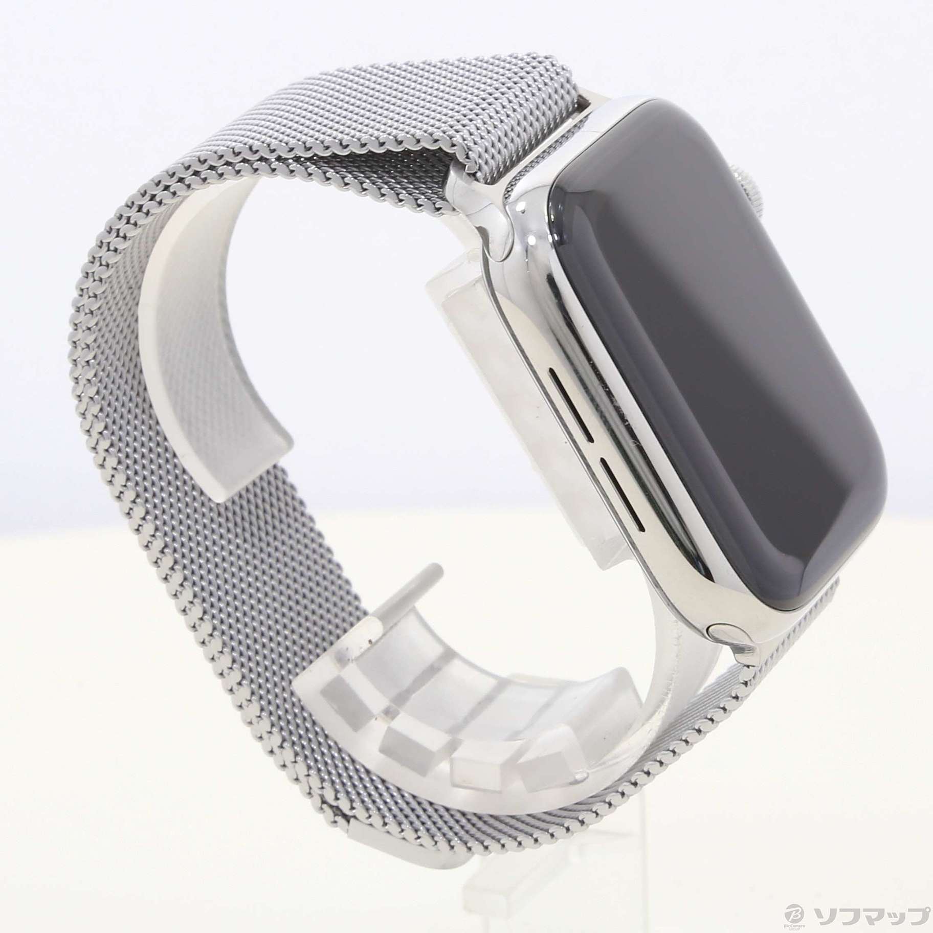 〔展示品〕 Apple Watch Series 6 GPS + Cellular 44mm シルバーステンレススチールケース シルバーミラネーゼループ