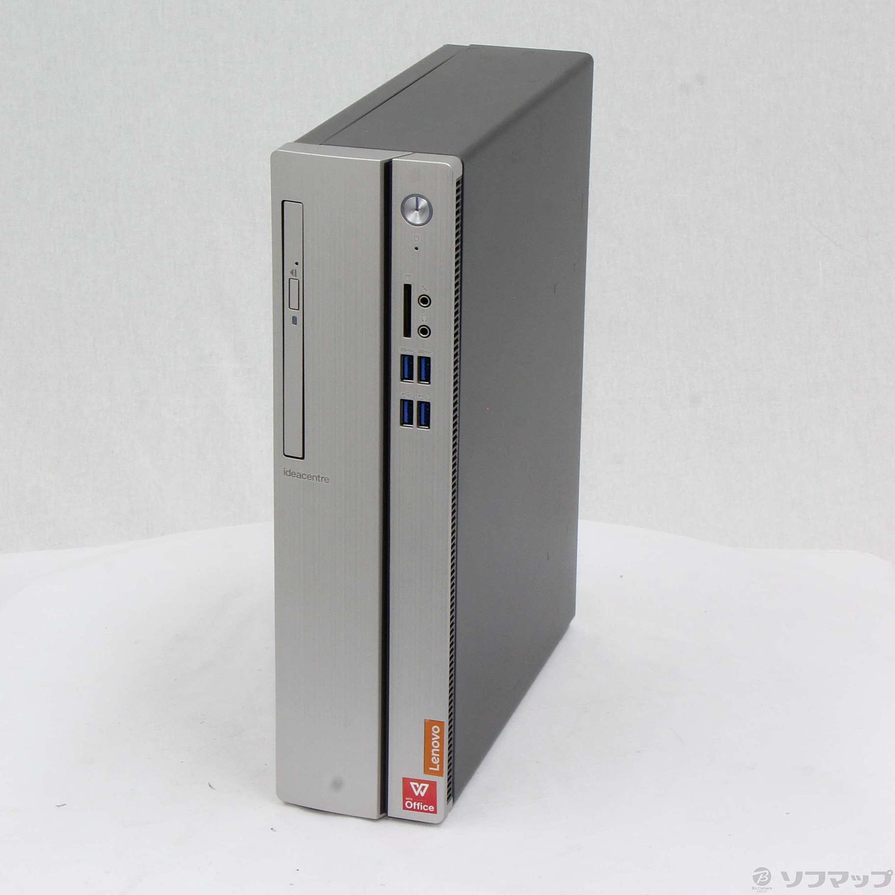 【Lenovo】デスクトップPC Ideacentre 510S【中古】 中古】Ideacentre 510S 90GB0047JP シルバー+ブラック 〔Windows 10