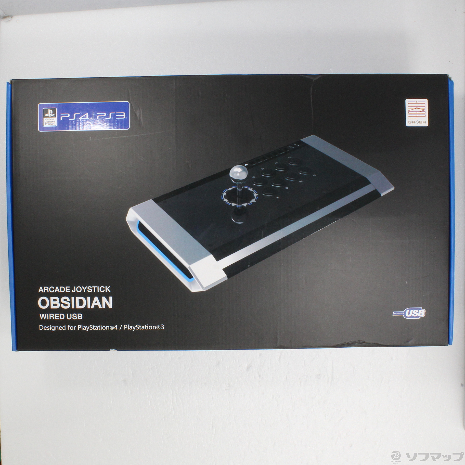 中古】Qanba Obsidian Arcade Joystick [2133036644530] - リコレ