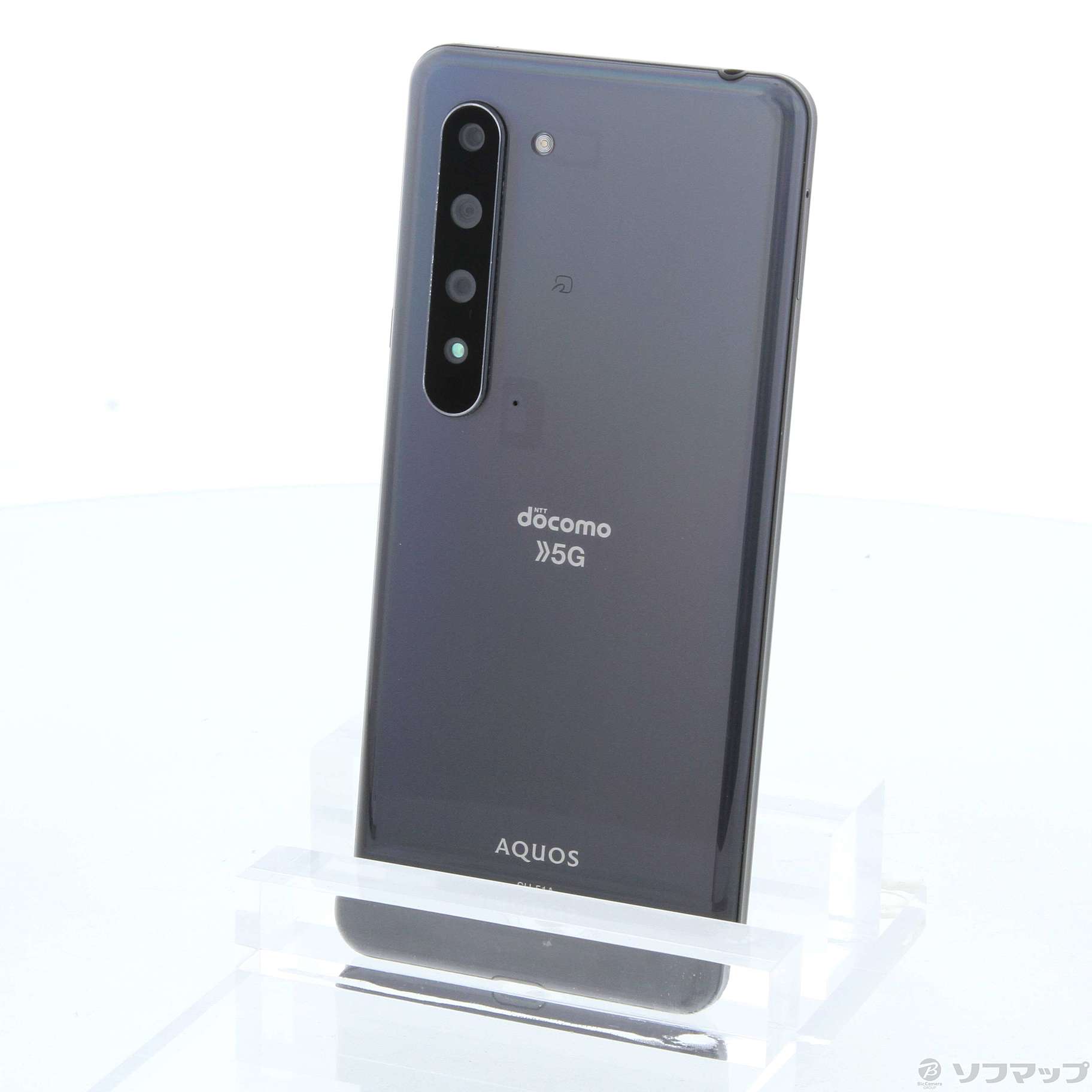 中古】AQUOS R5G 256GB ブラックレイ SH-51A docomoロック解除SIM