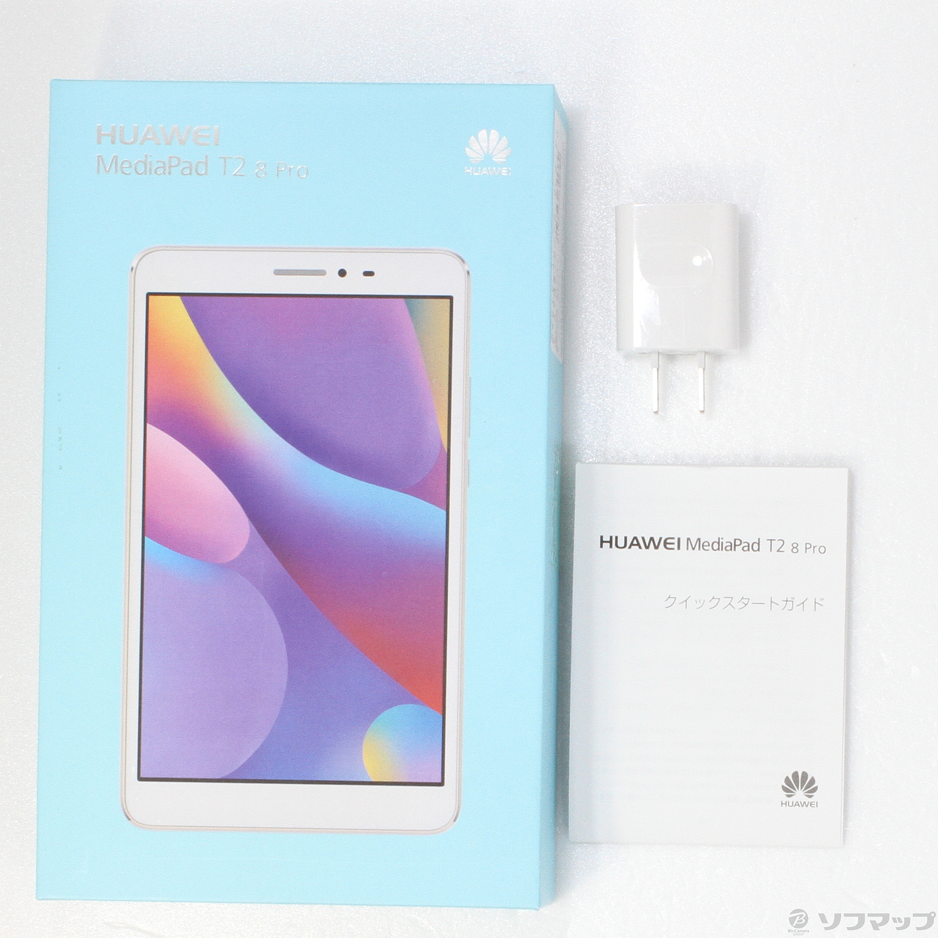 中古品〕 MediaPad T2 8.0 Pro 16GB ホワイト JDN-L01 SIMフリー｜の