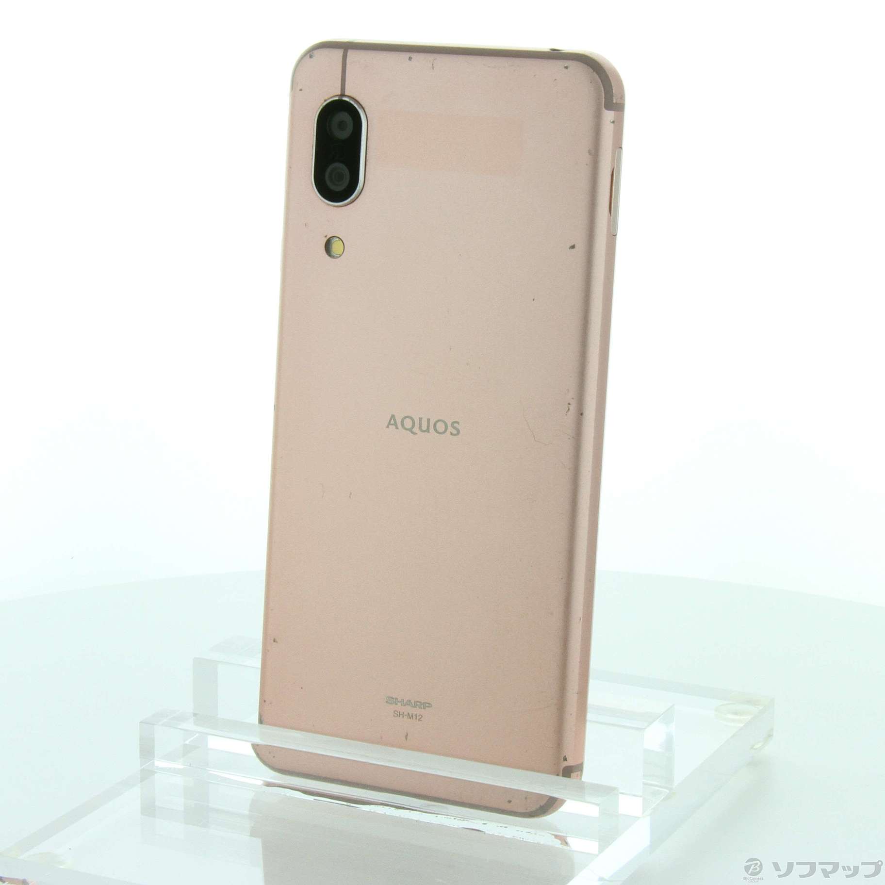 中古】AQUOS sense3 64GB ライトカッパー SH-M12 SIMフリー