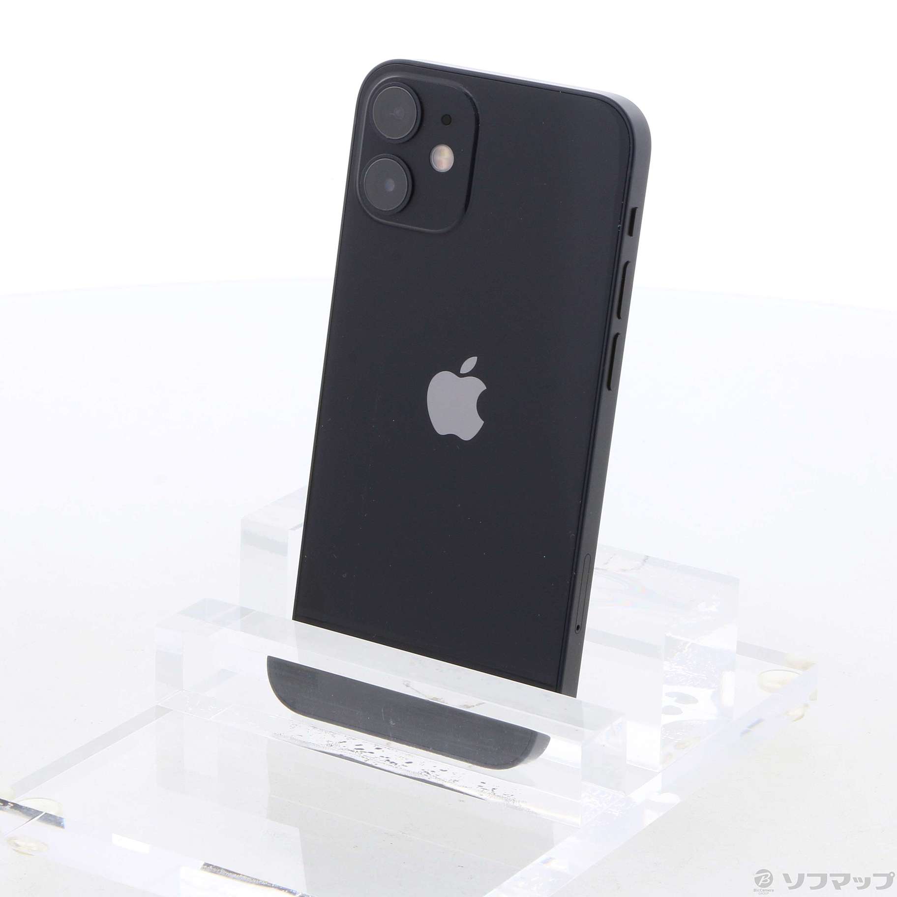中古】セール対象品 iPhone12 mini 64GB ブラック MGA03J／A SIMフリー
