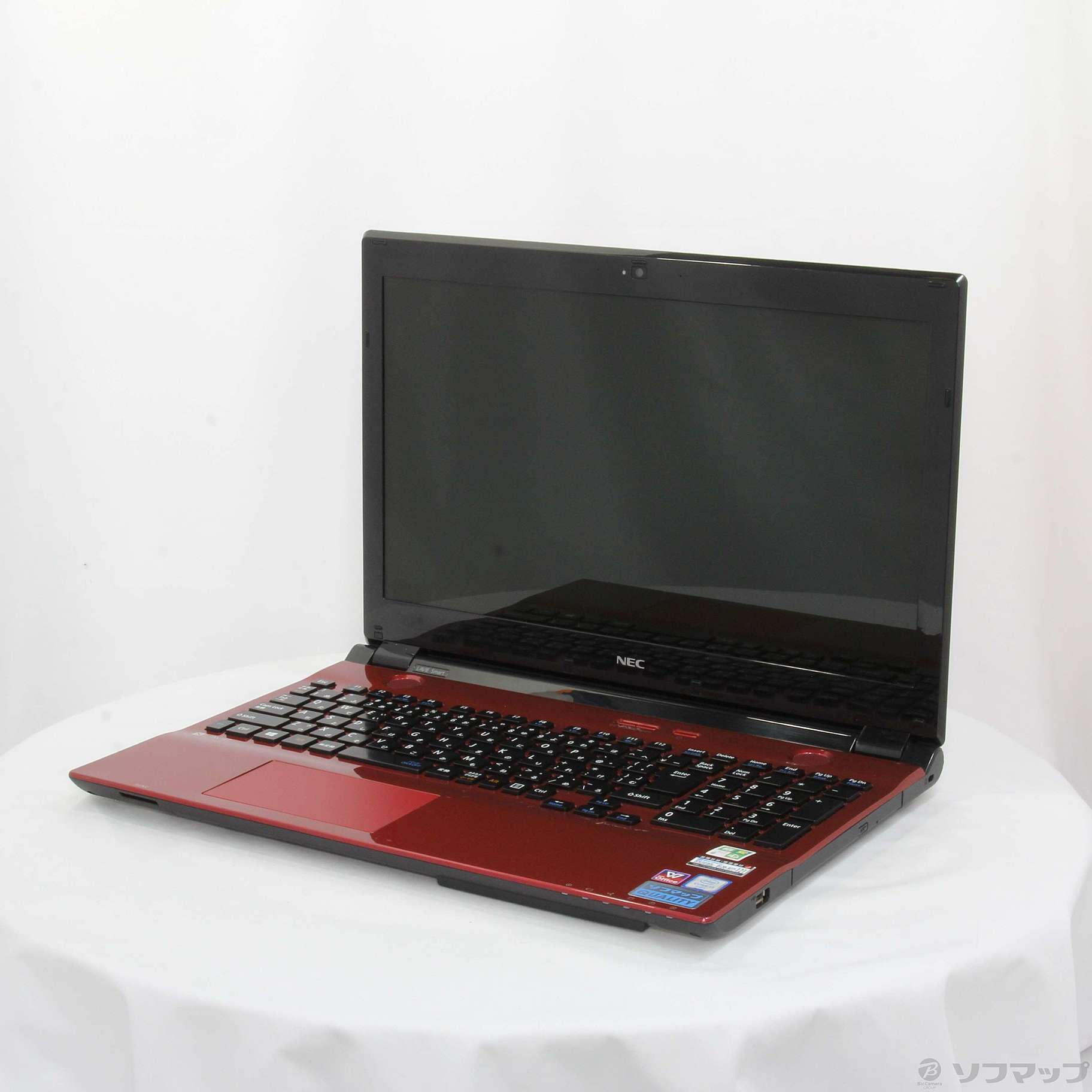 中古 格安安心パソコン Lavie Smart Ns Pc Sn232hsa6 2 クリスタルレッド Windows 10 法人専用リコレ ソフマップの法人専用中古通販サイト
