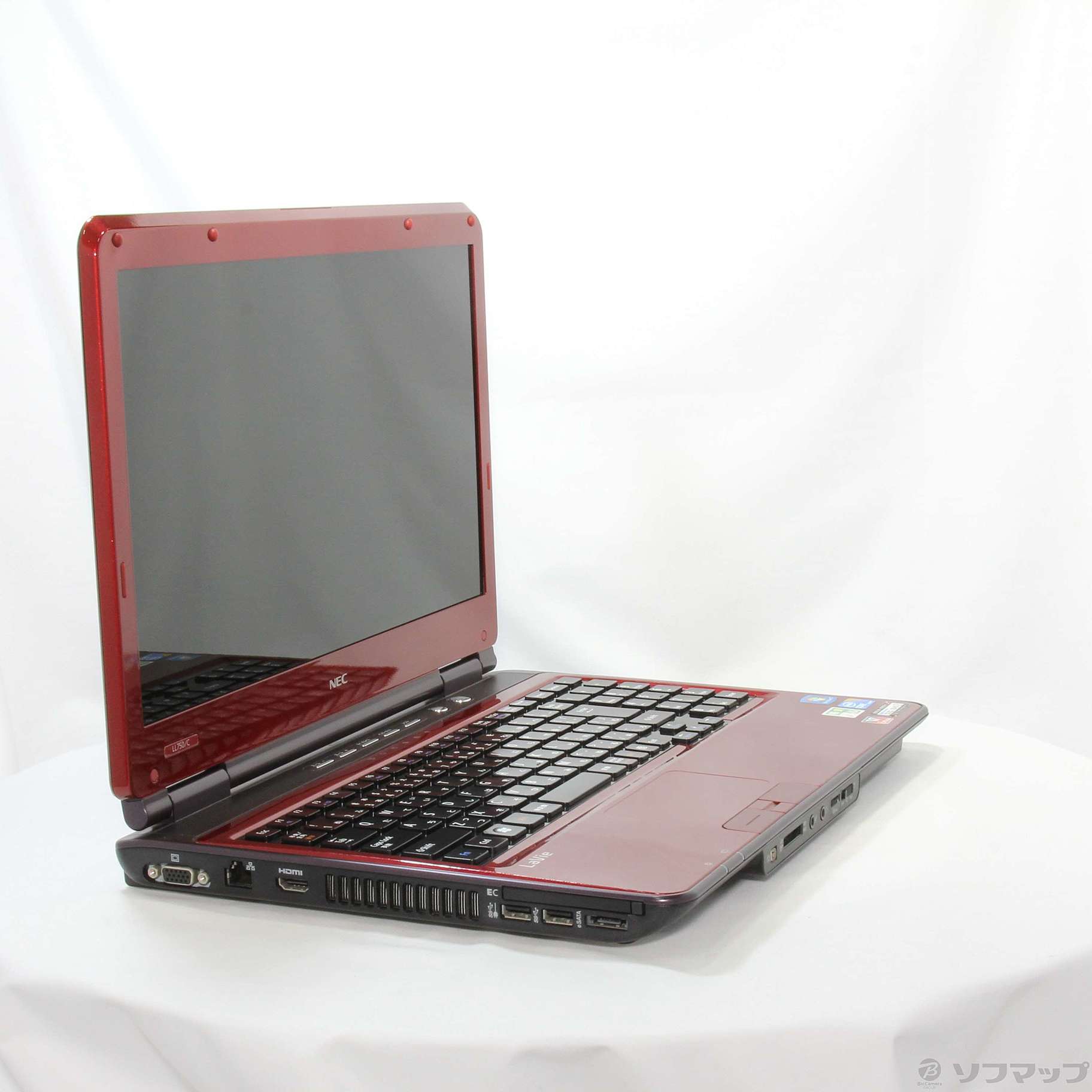 中古】格安安心パソコン LaVie L LL750／CS6R PC-LL750CS6R スパークリングリッチレッド [2133036712567] -  リコレ！|ビックカメラグループ ソフマップの中古通販サイト