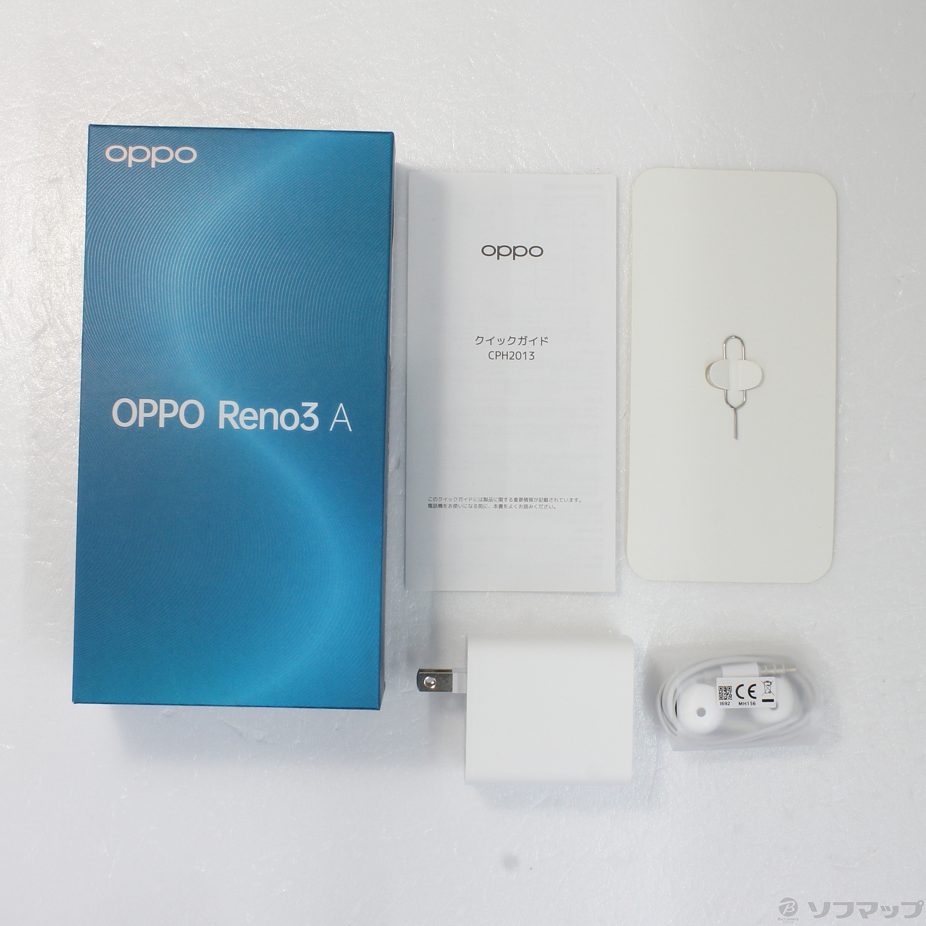 中古】OPPO Reno3 A 128GB ホワイト CPH2013WH SIMフリー