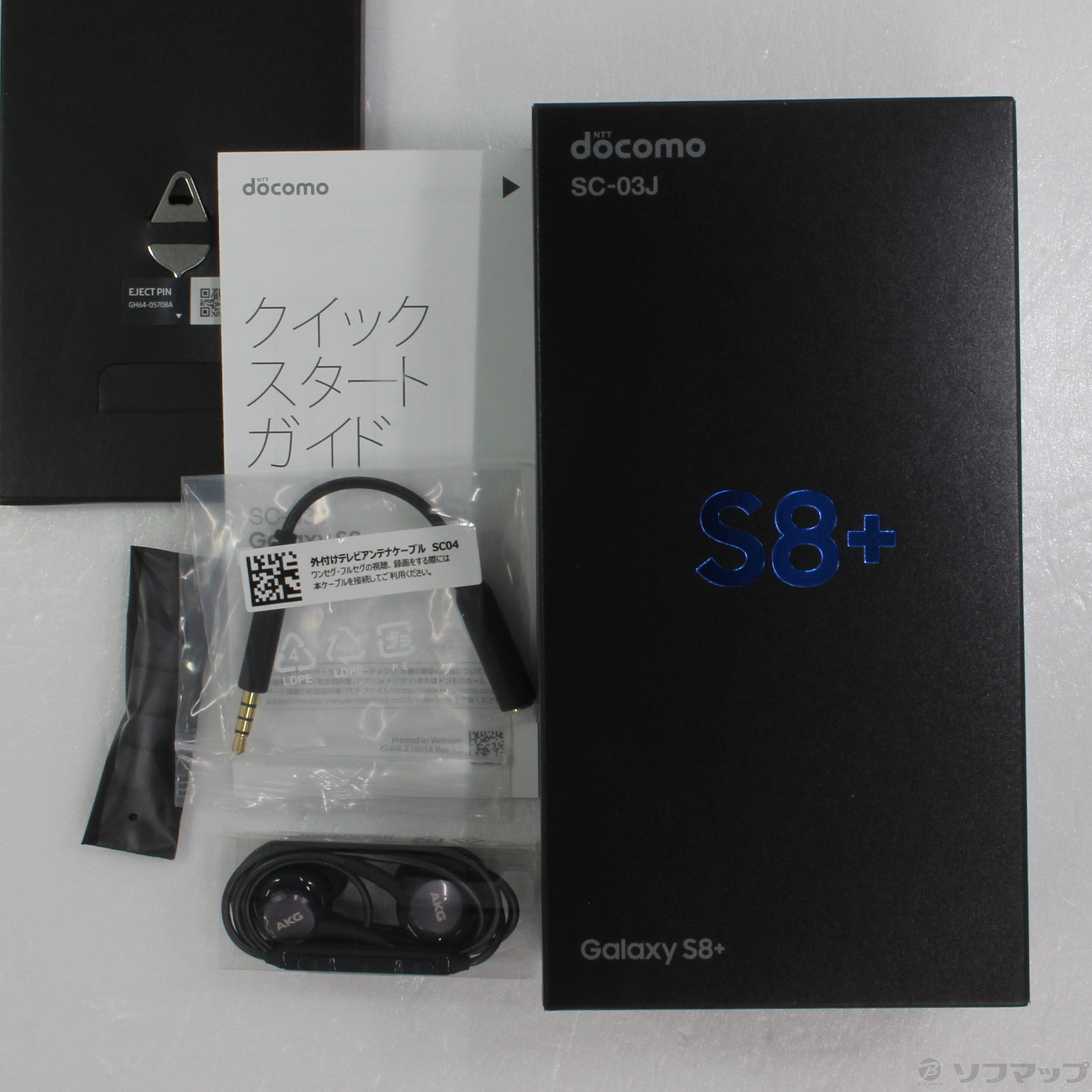 【美品】GALAXY S8+ SC-03J docomo ドコモ silver