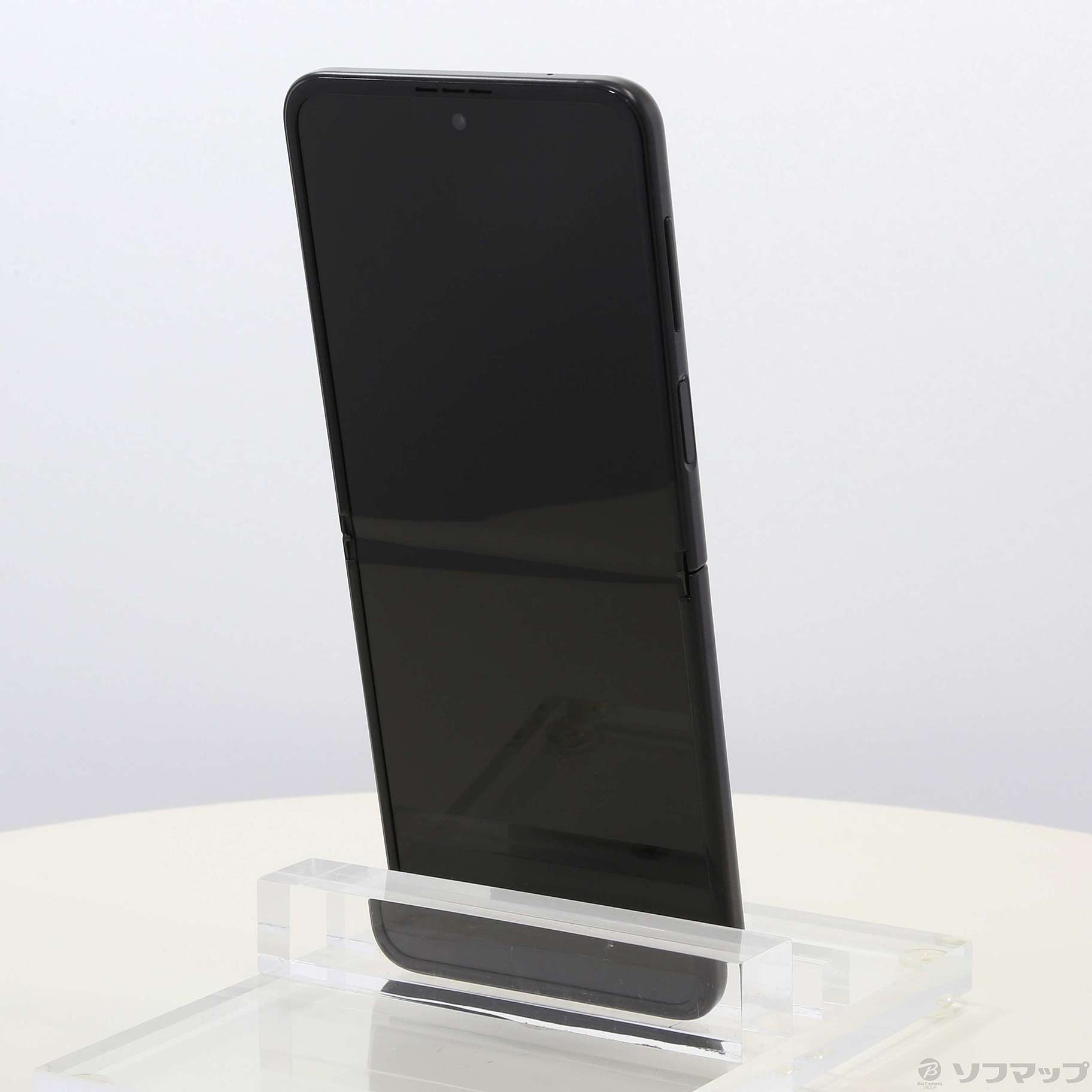 中古】Galaxy Z Flip3 5G 128GB ファントムブラック SC-54B SIMフリー 