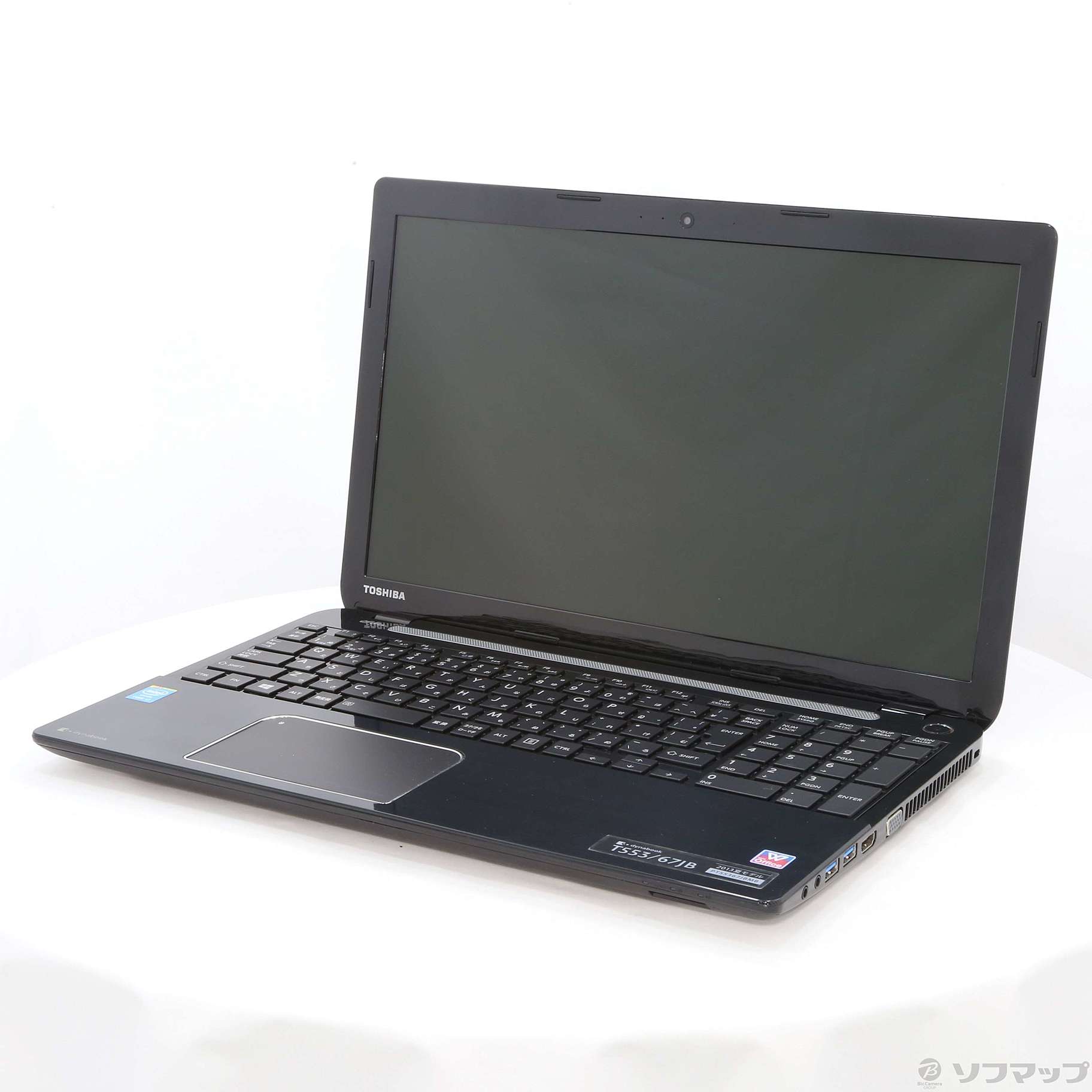 中古】dynabook T553／67JB PT55367JBMB プレシャスブラック