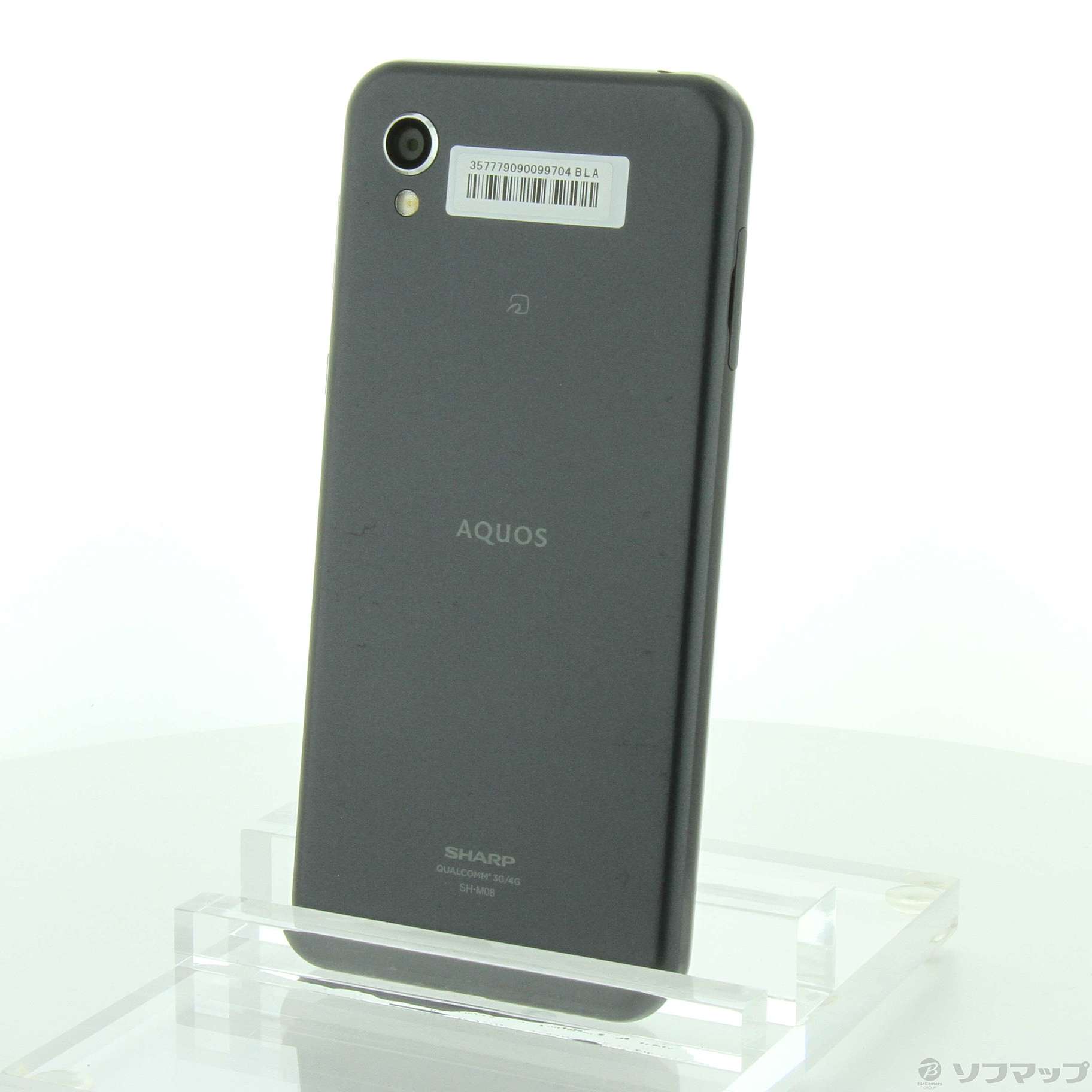 中古】AQUOS sense2 32GB ニュアンスブラック SH-M08 SIMフリー  