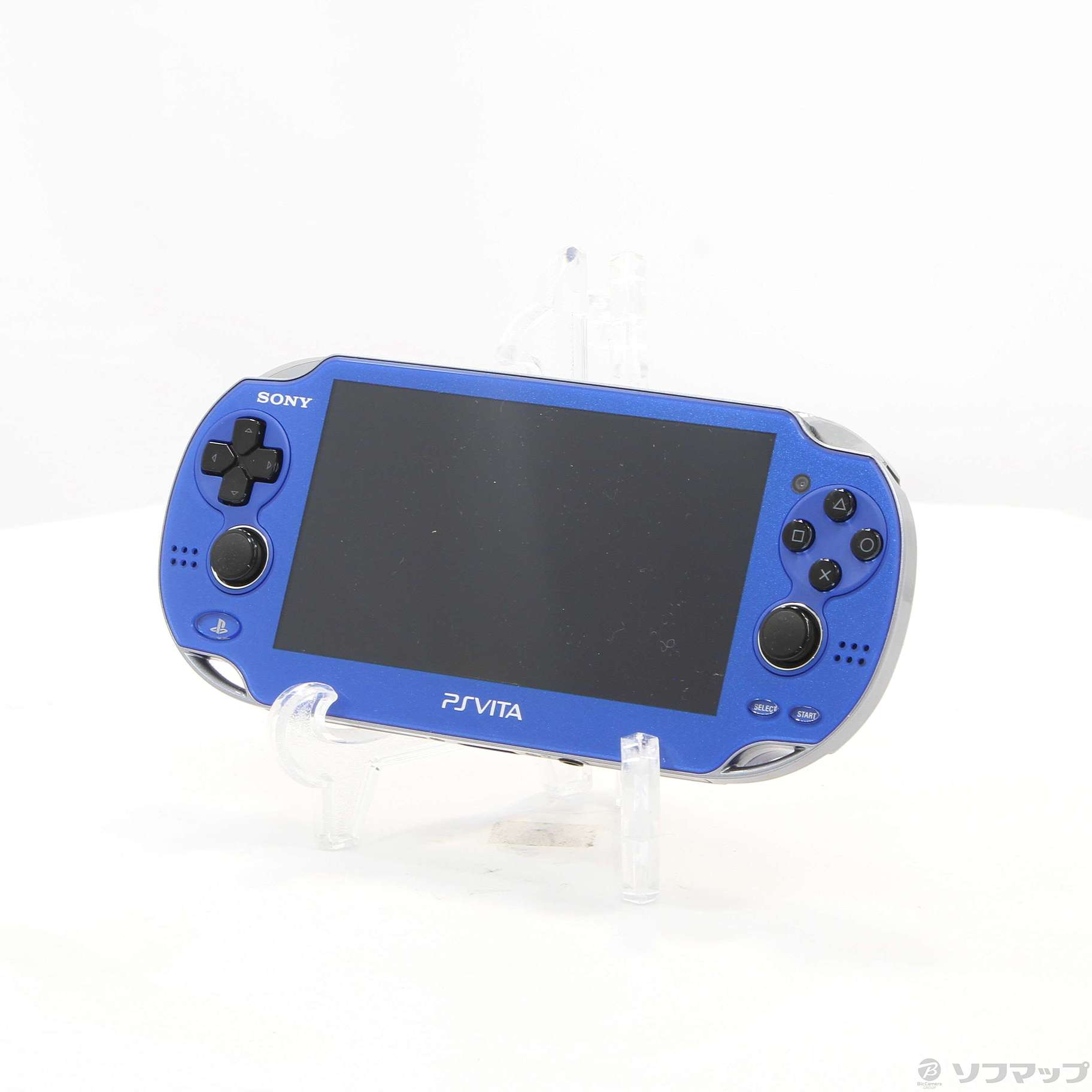 中古】PlayStation Vita Wi-Fiモデル サファイアブルー PCH-1000 Z