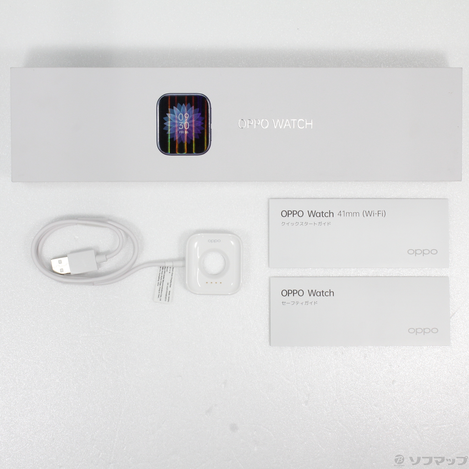 中古】〔展示品〕 OPPO Watch 41mm シルバーミスト