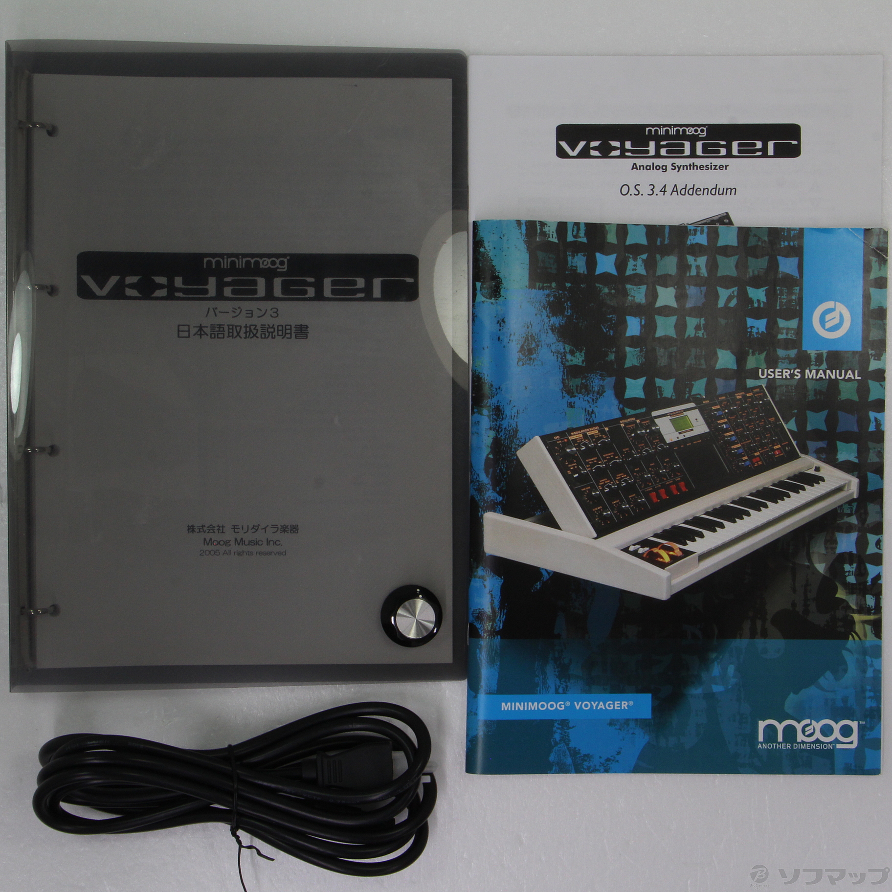 ジャンク】Moog Minimoog Voyager アナログシンセ ケース付 MOOG