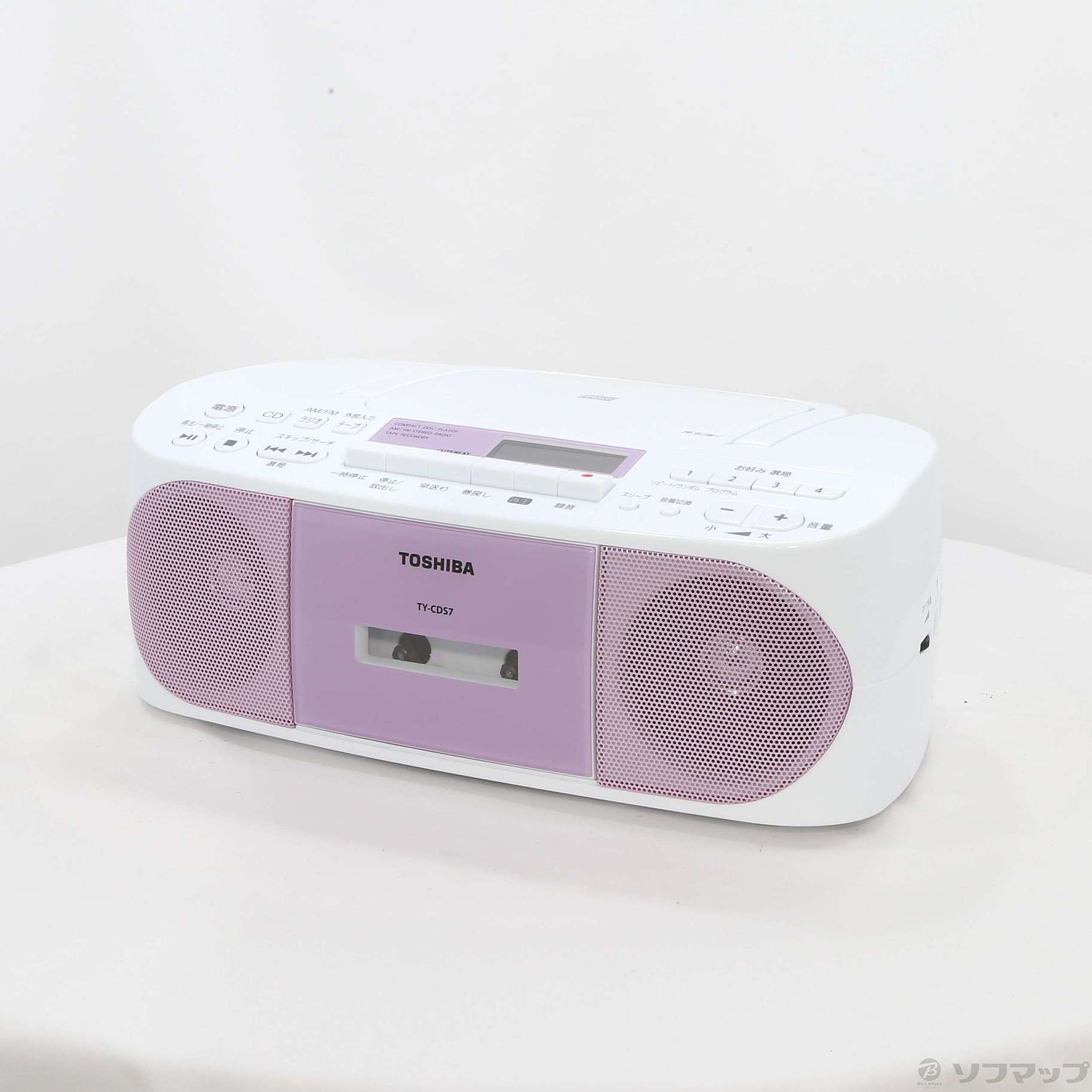 TOSHIBA製 CDラジオレコーダー ＴＹ-ＣＤＳ7 - ラジオ・コンポ
