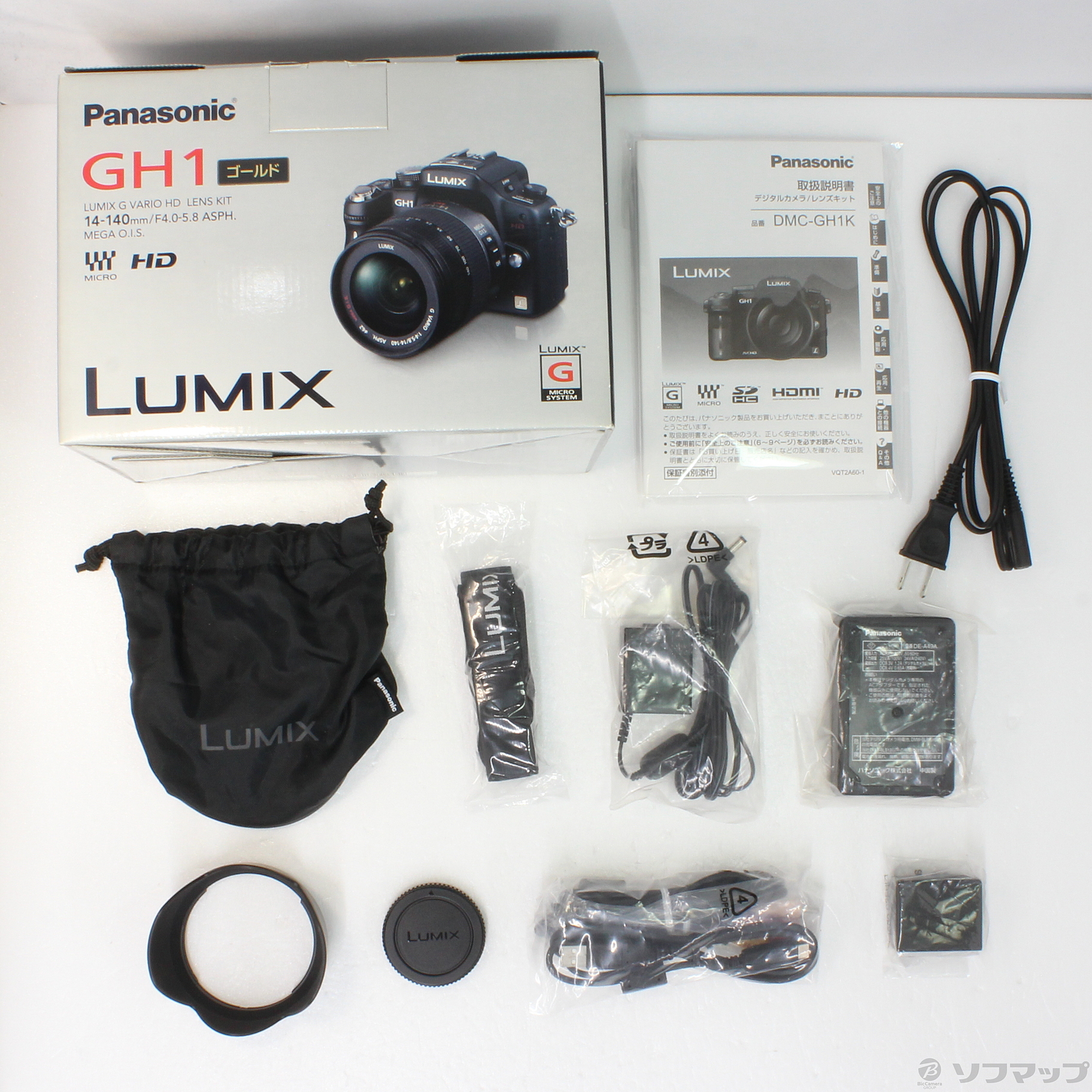 デジタル一眼カメラ LUMIX DMC-GH1K レンズキット - カメラ