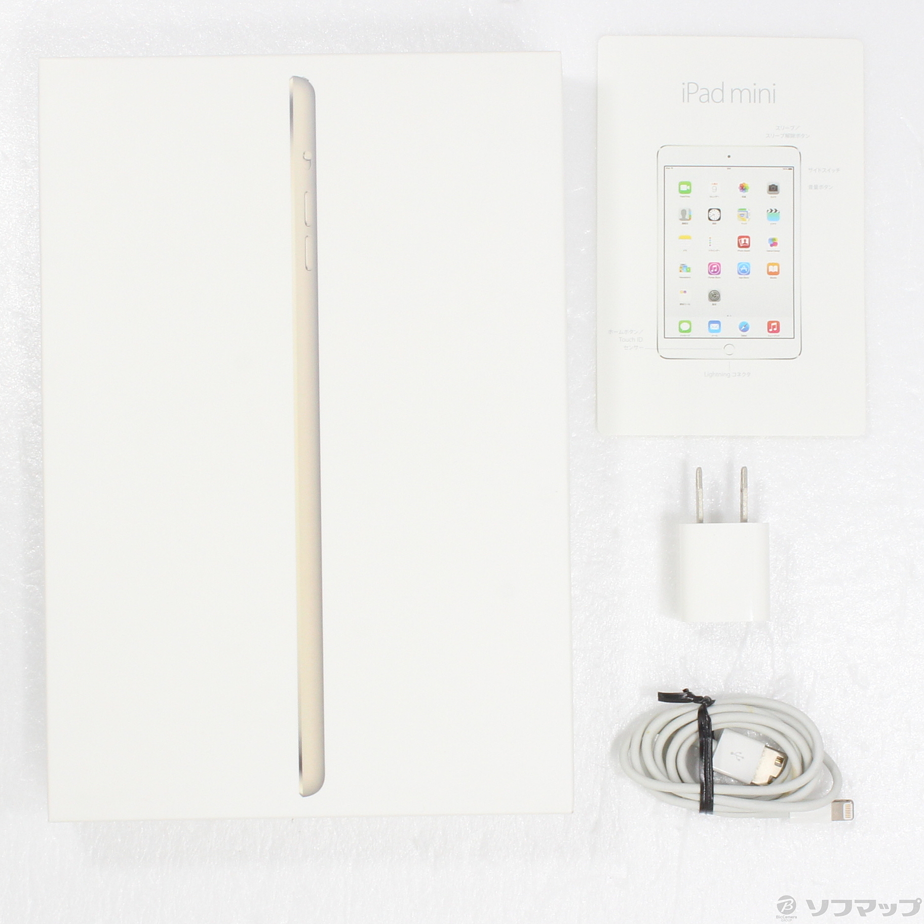 中古】セール対象品 iPad mini 3 128GB ゴールド MGYK2J／A Wi-Fi