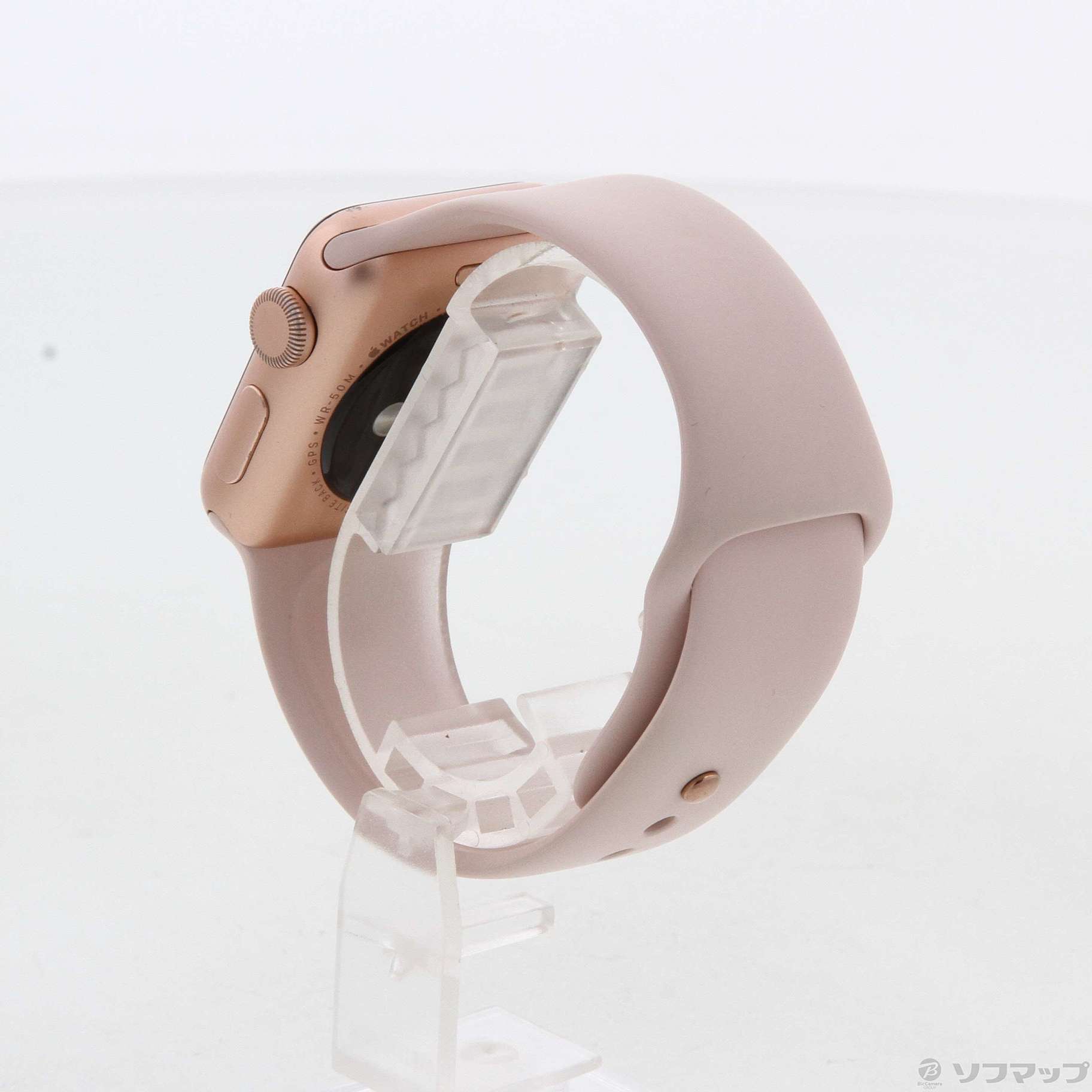 Apple Watch Series 3 GPS 38mm ゴールドアルミニウムケース ピンクサンドスポーツバンド